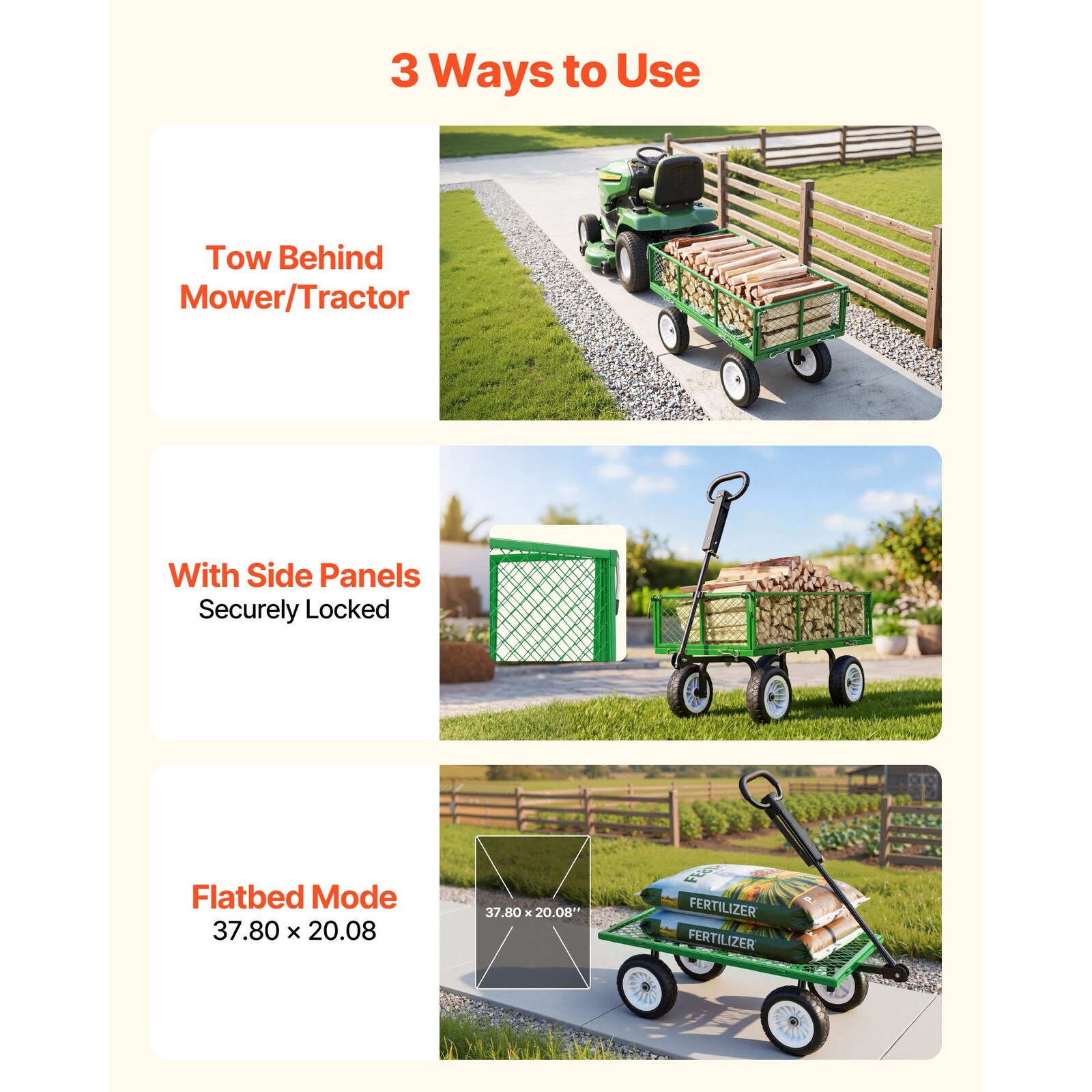 Mecale VOL-33T9F4 Yard-Carts - View #7