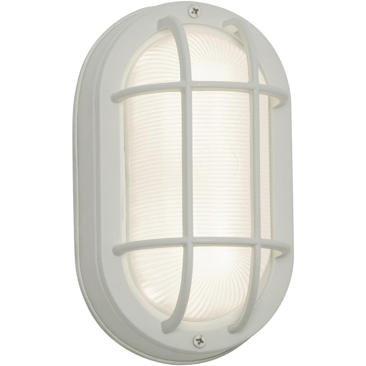 Decovio  MON050804L30ENWH Montauk LED 5 inch White Sconce Wall Light