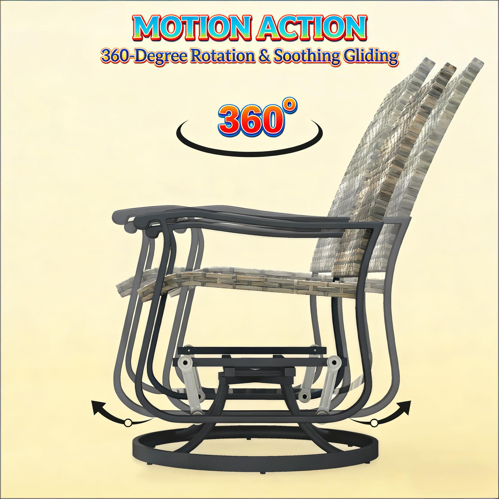 LUXEYARD DS-Y-W1223-9171 Patio-Chairs - View #3
