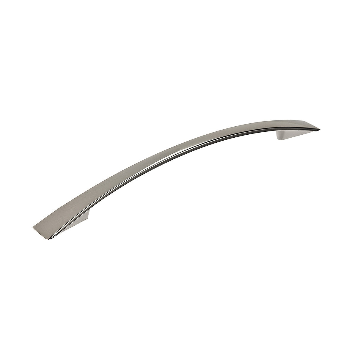 Richelieu BP821160180 Silverthorn 6-5/16-in , 160mm Center to Center Polished Nickel Arch Handle
