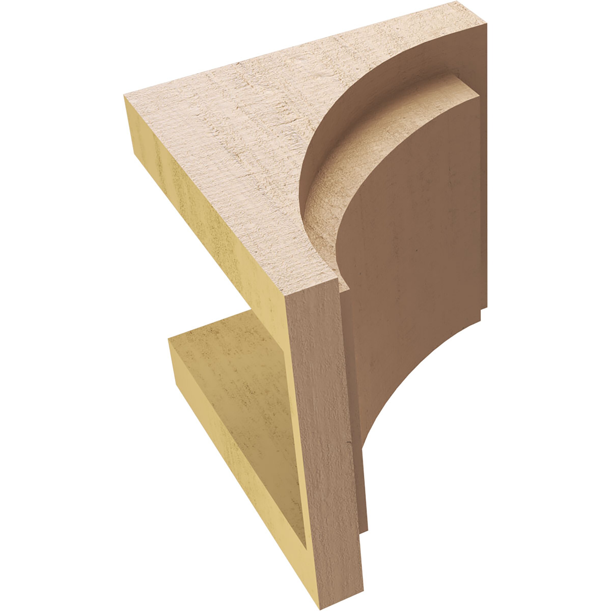 Ekena Millwork CORU09X09X09RIVRCPR corbels - View #6
