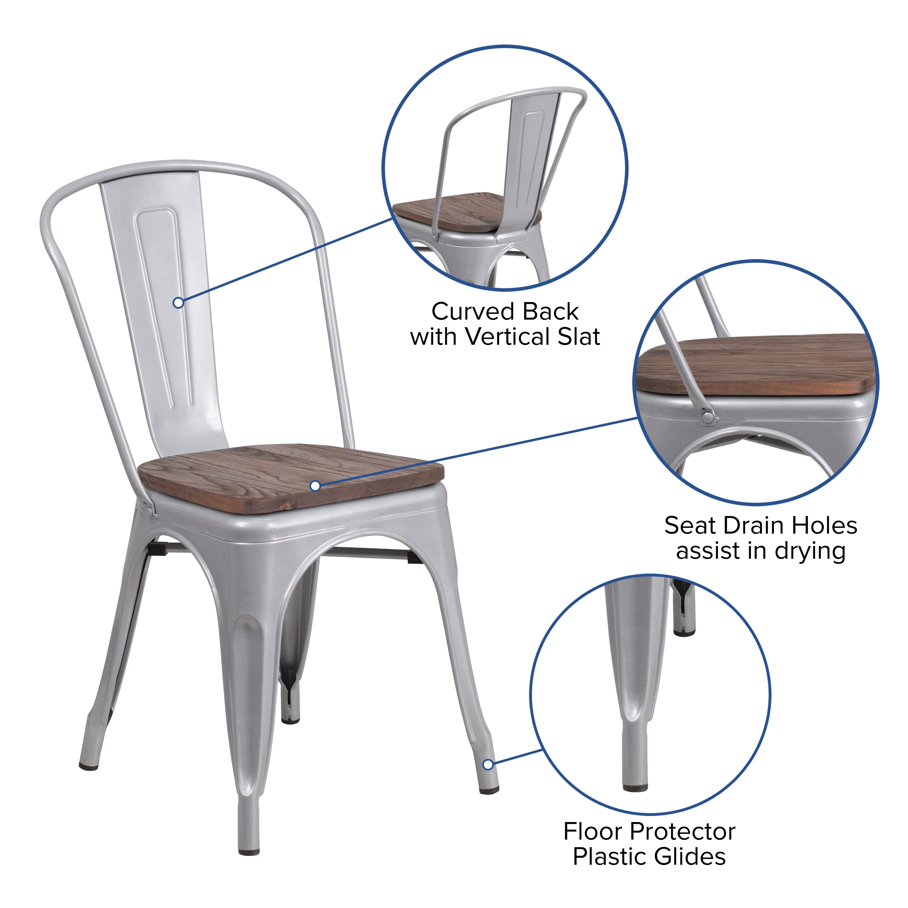 Flash Furniture 889142500100 Dining-Chairs - View #3
