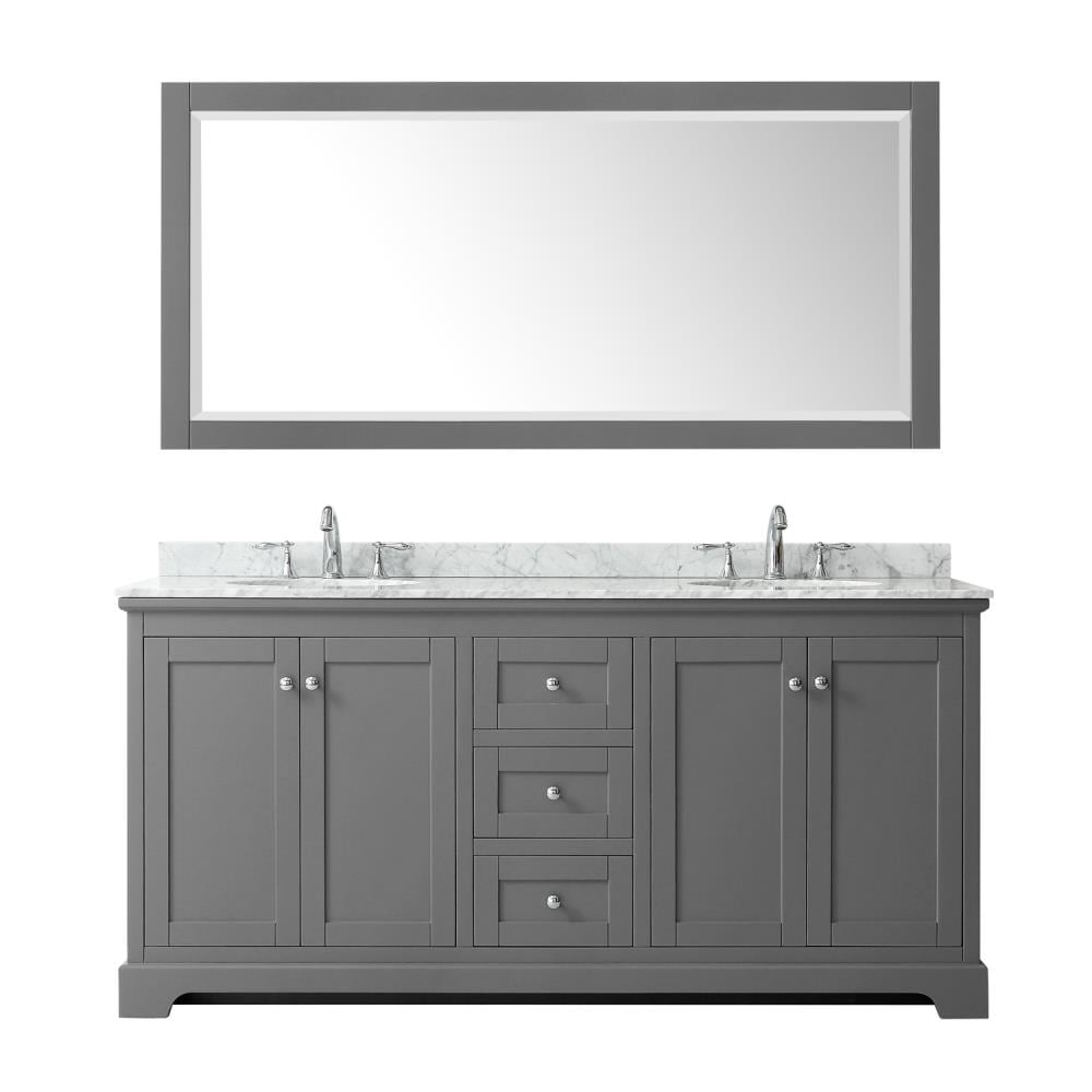 Wyndham Collection WCV232372DKGCMUNOM70 Bath-Vanity-Combo - View #3
