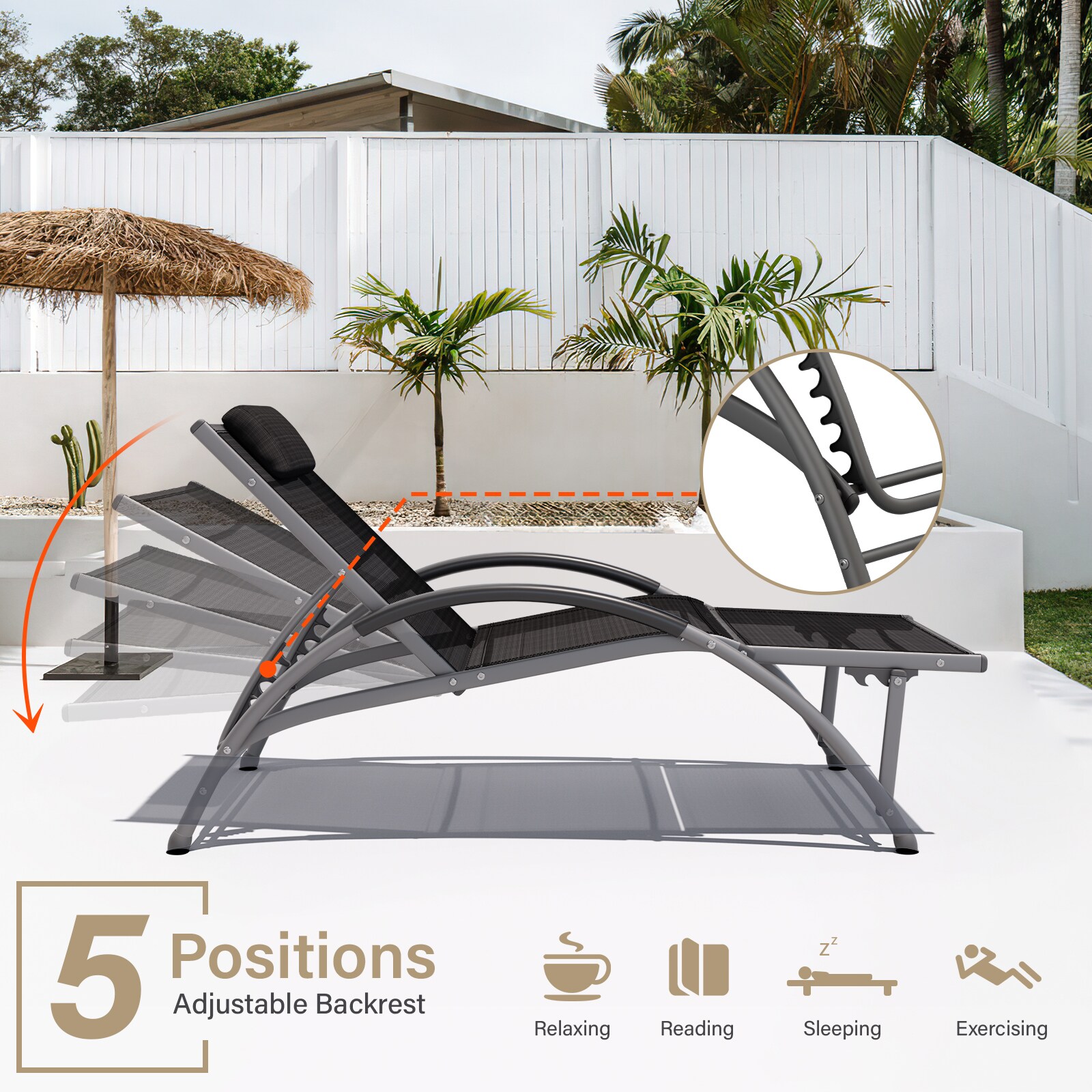 JEAREY YMLZ-TY-HH Patio-Chairs - View #5