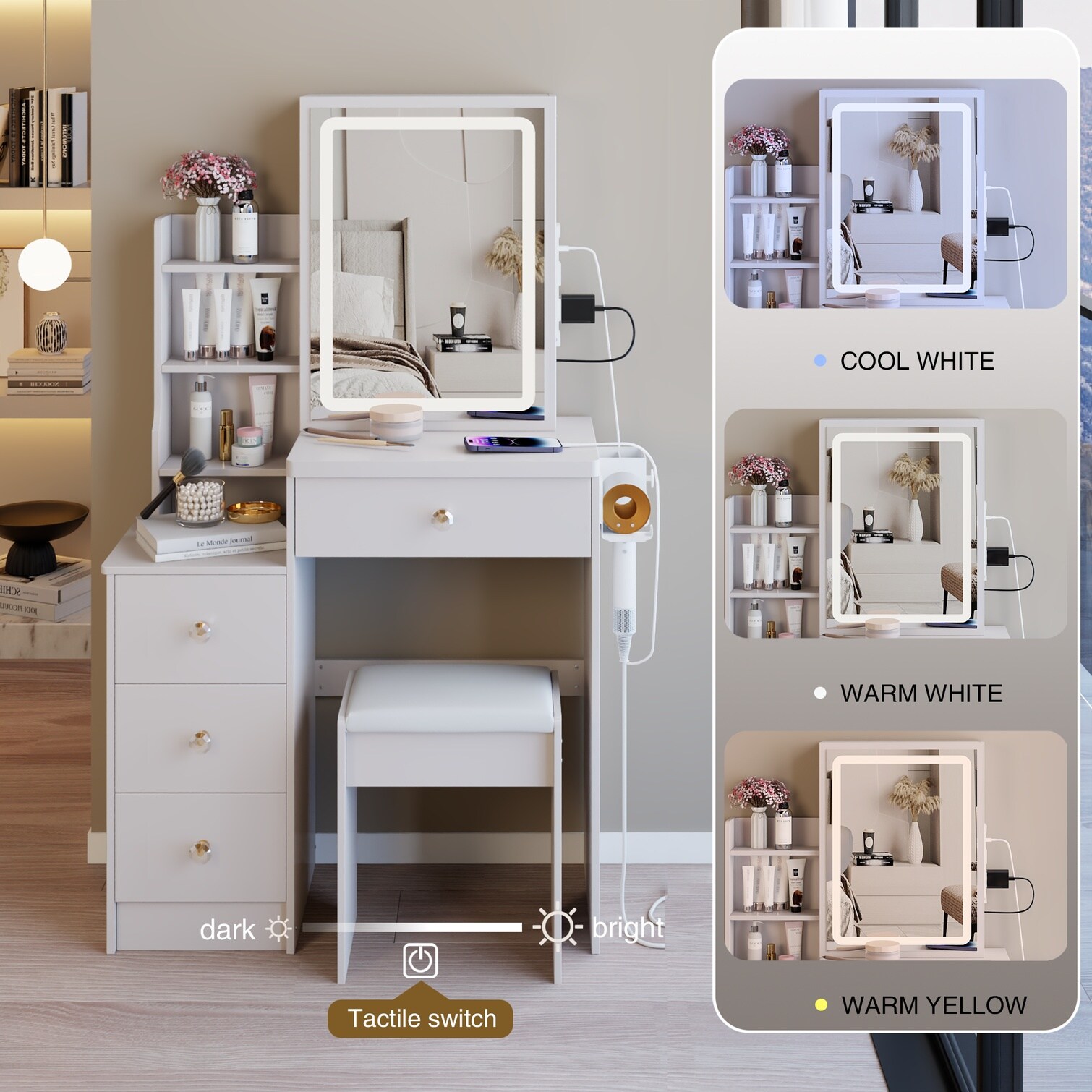 Naturefalls BH13KR8PQJRY Bedroom-Vanities - View #5
