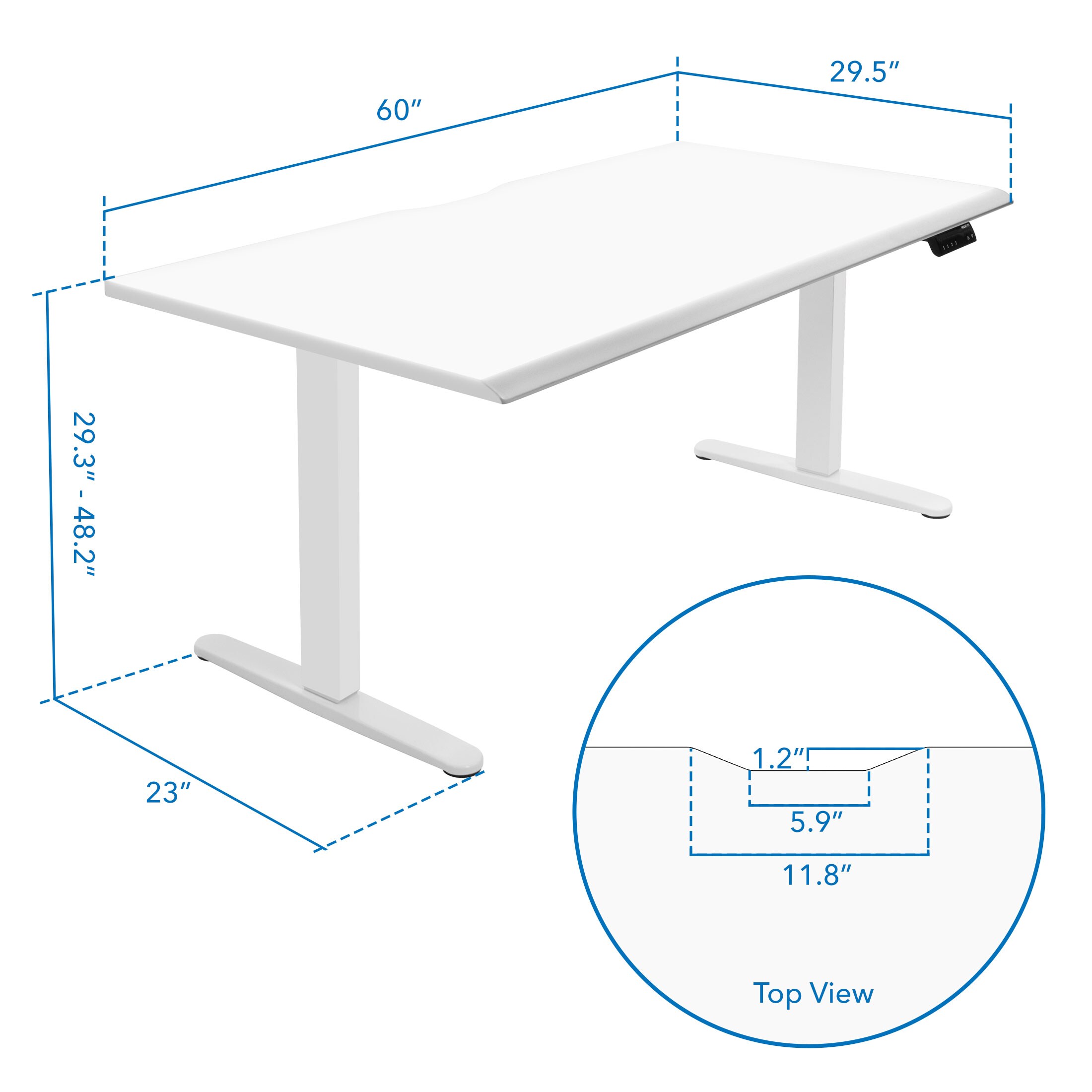 Mount-It! MI-18123 desks - View #12