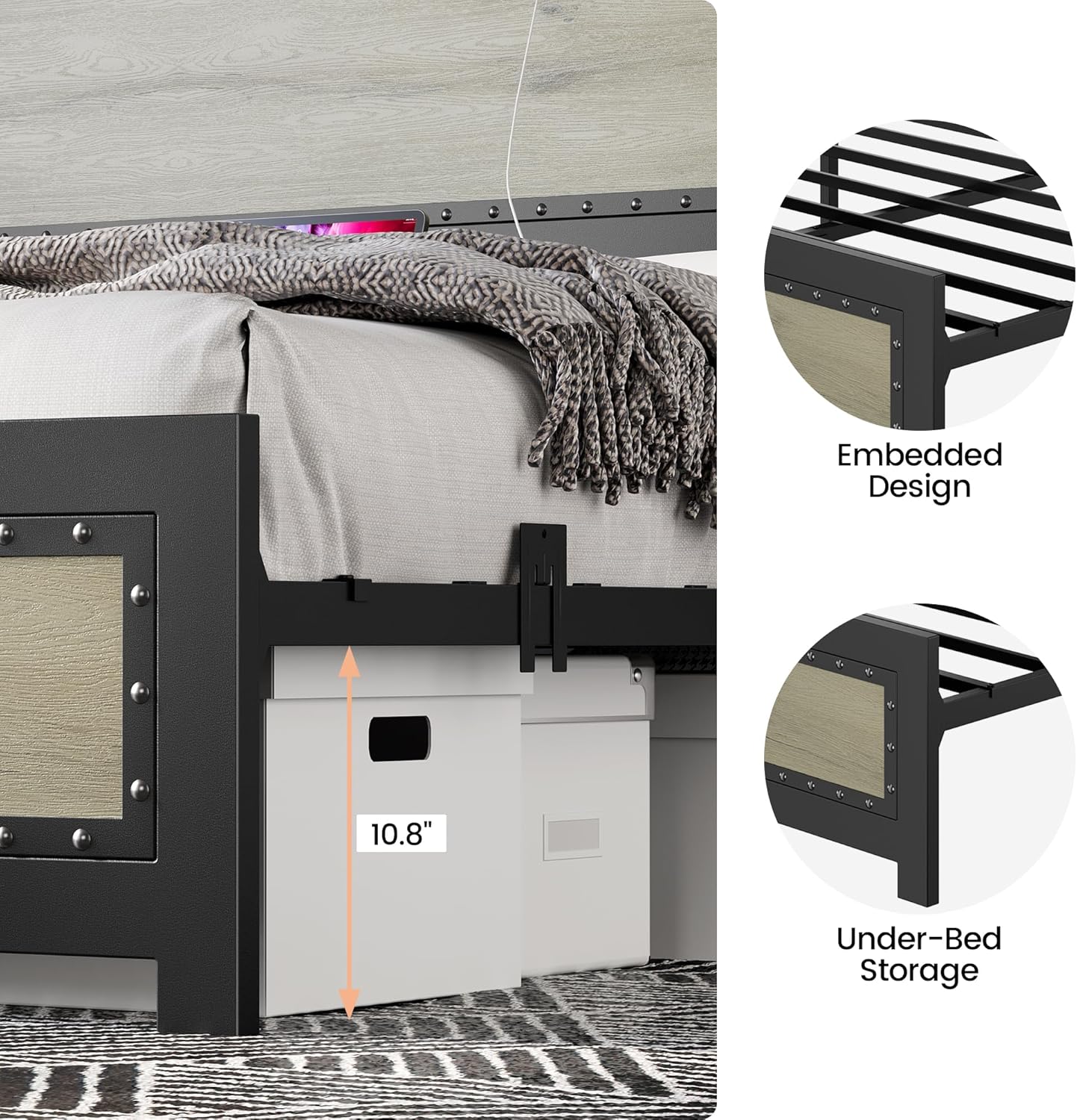 Qeetex LHF-BED-PHO-11ESACK8 beds - View #4