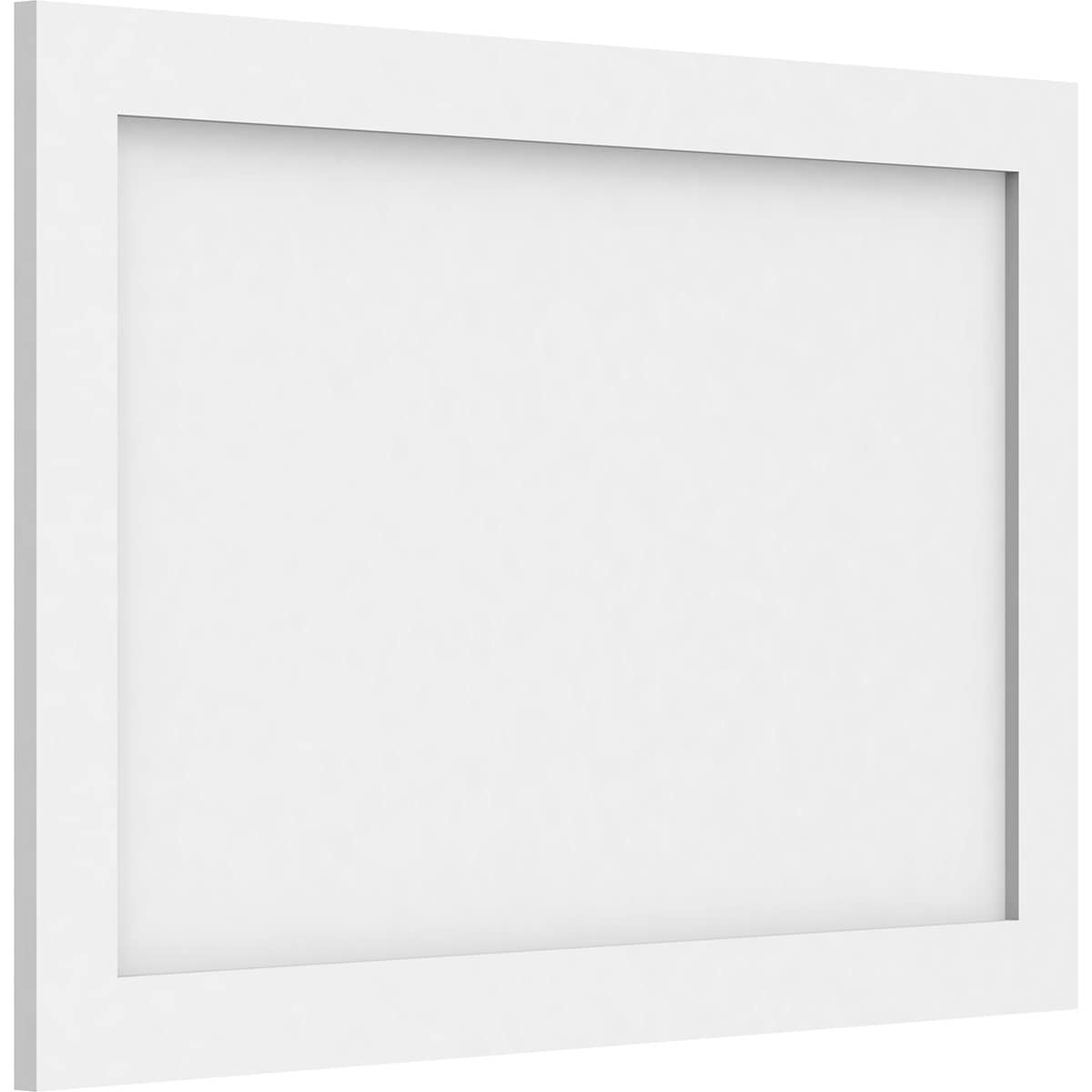 Ekena Millwork WALP30X20X062CNL 30-in x 20-in Smooth Paintable/Stainable White PVC Fretwork Wall Panel (