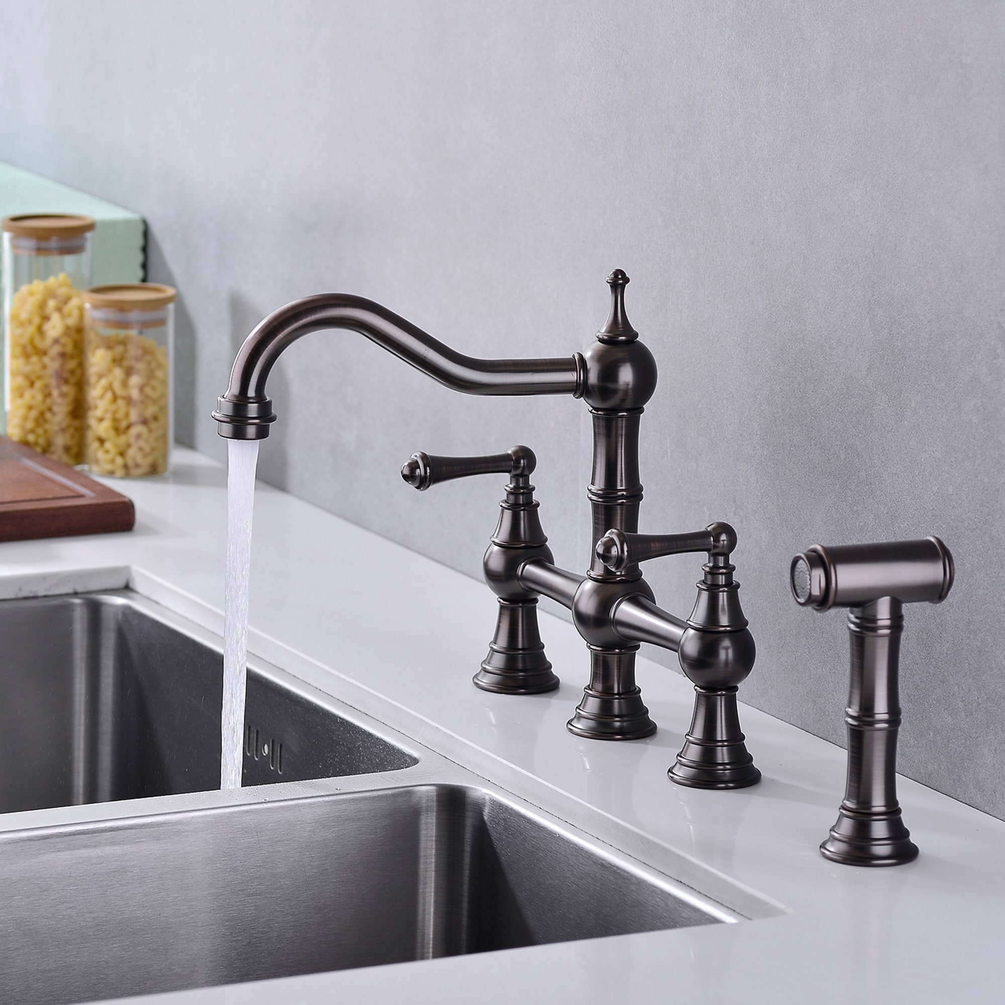 Mondawe MO7006DT-ORB Kitchen-Faucets - View #2