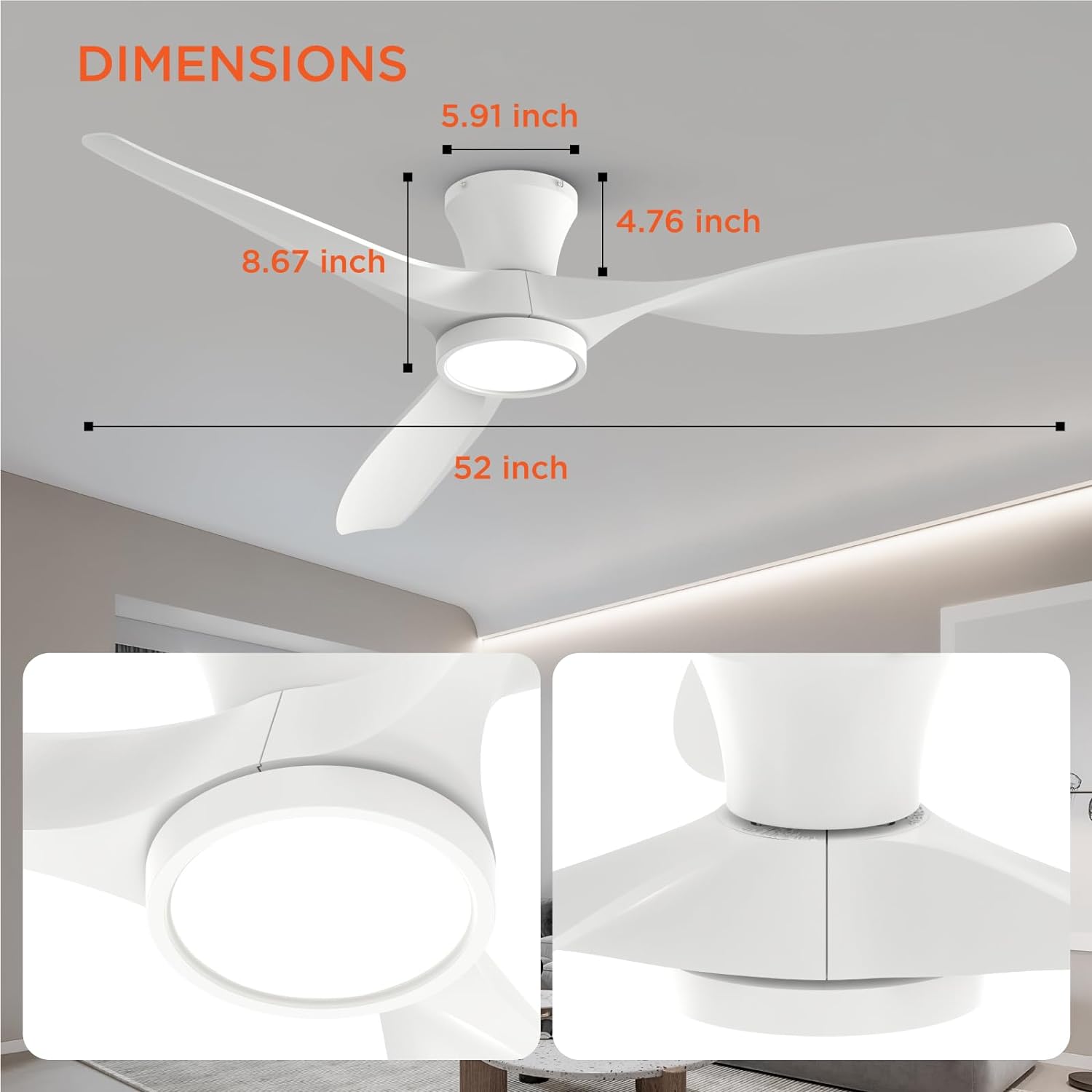 ocioc OC52-WE-3X-R3 Ceiling-Fans - View #5
