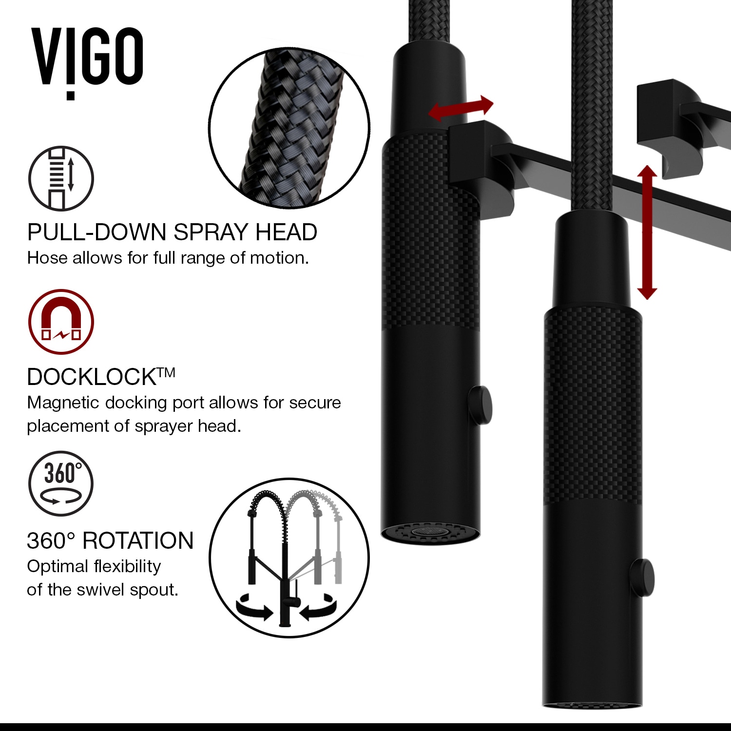 VIGO VG02027MB Kitchen-Faucets - View #7