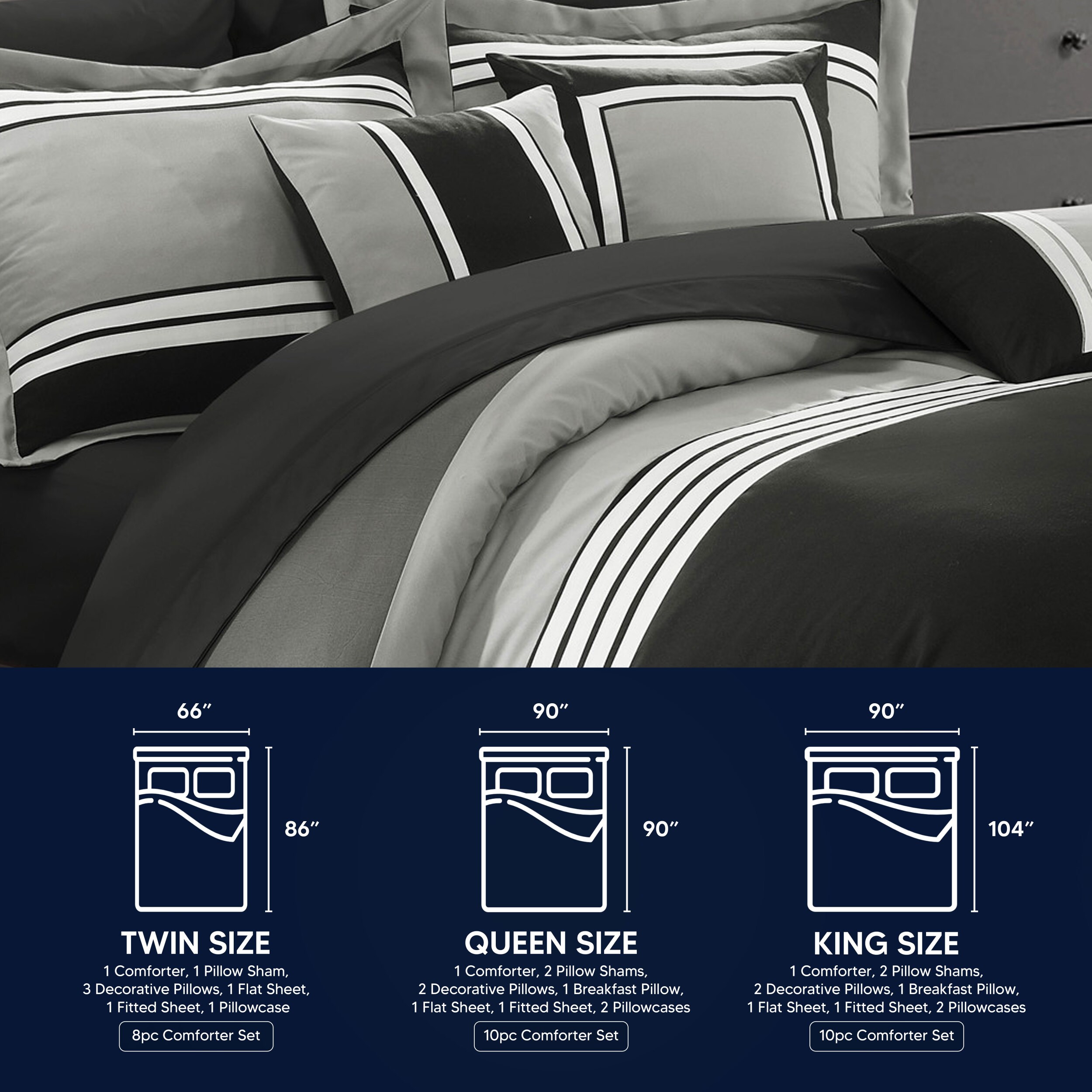 Chic Home Design CS3231-LW bedding - View #9