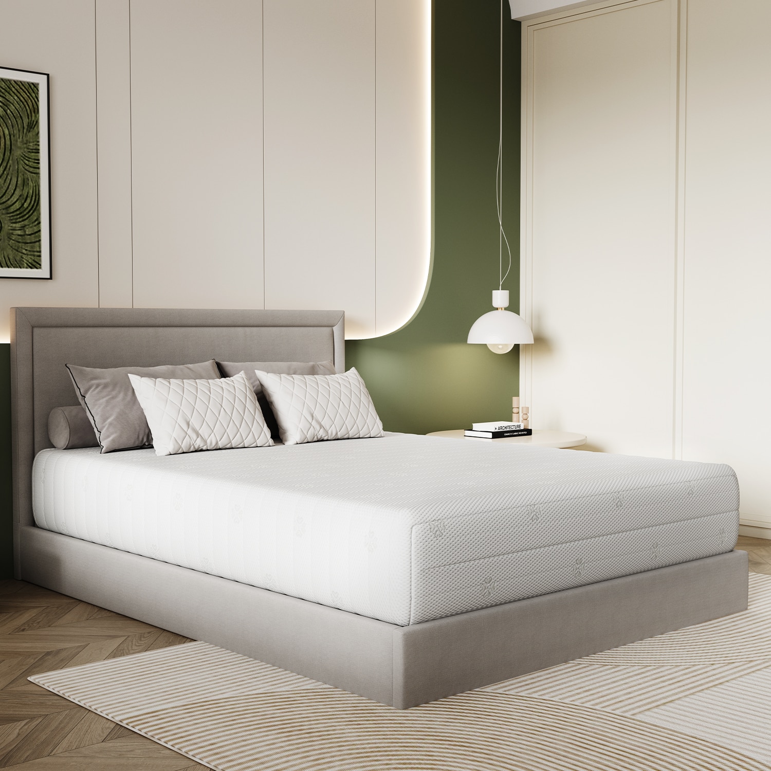 Novilla LW-N-M01039-12-Q Mattresses-Boxsprings - View #3