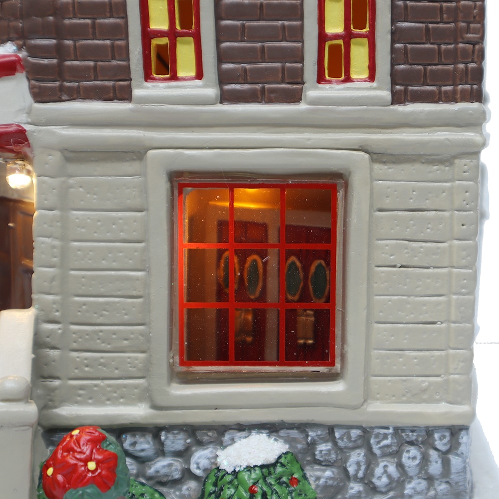 Carole Towne Ct Devon Bakery Lighted Village Scene in the Christmas  Villages department at