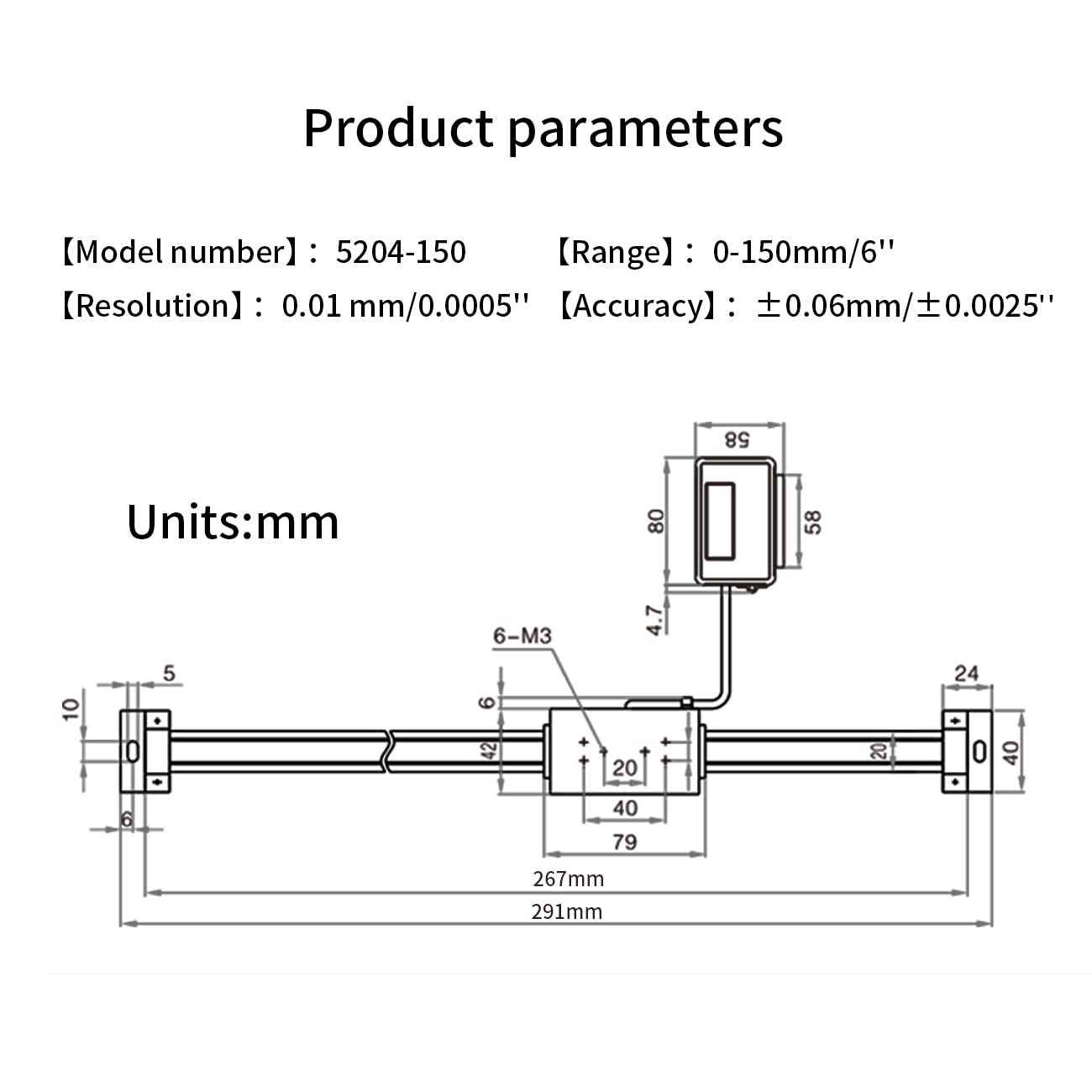 Linder Group Inc L3VO3FVD calipers - View #5