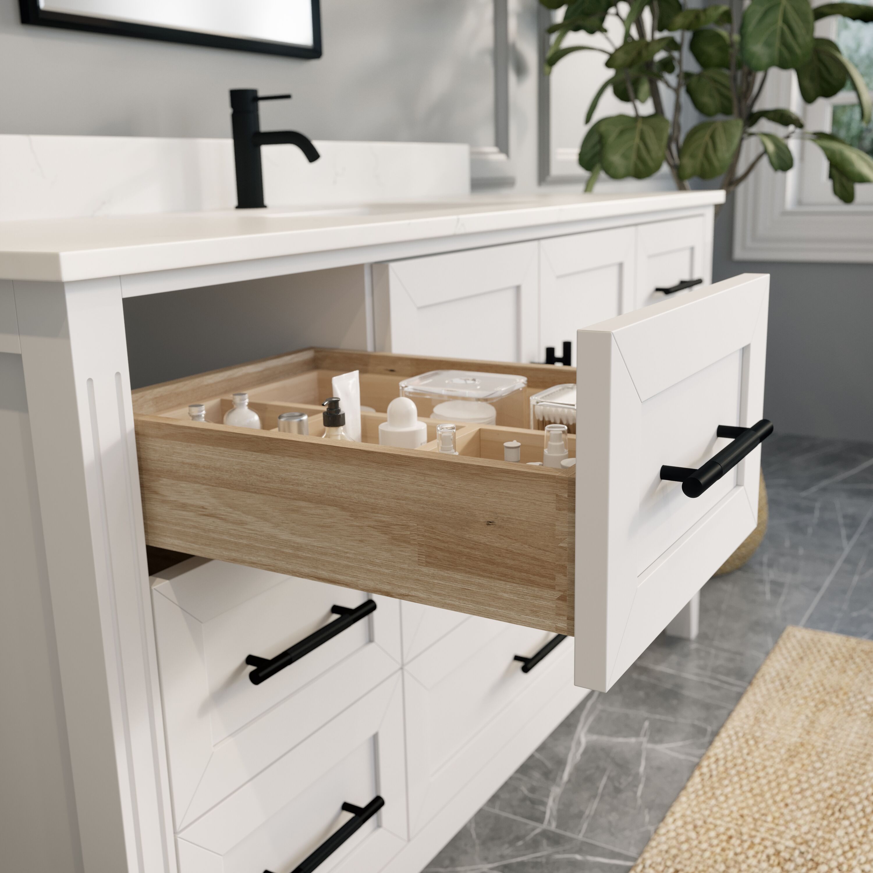 Spa Bathe HU60WH Bath-Vanity-Combo - View #10