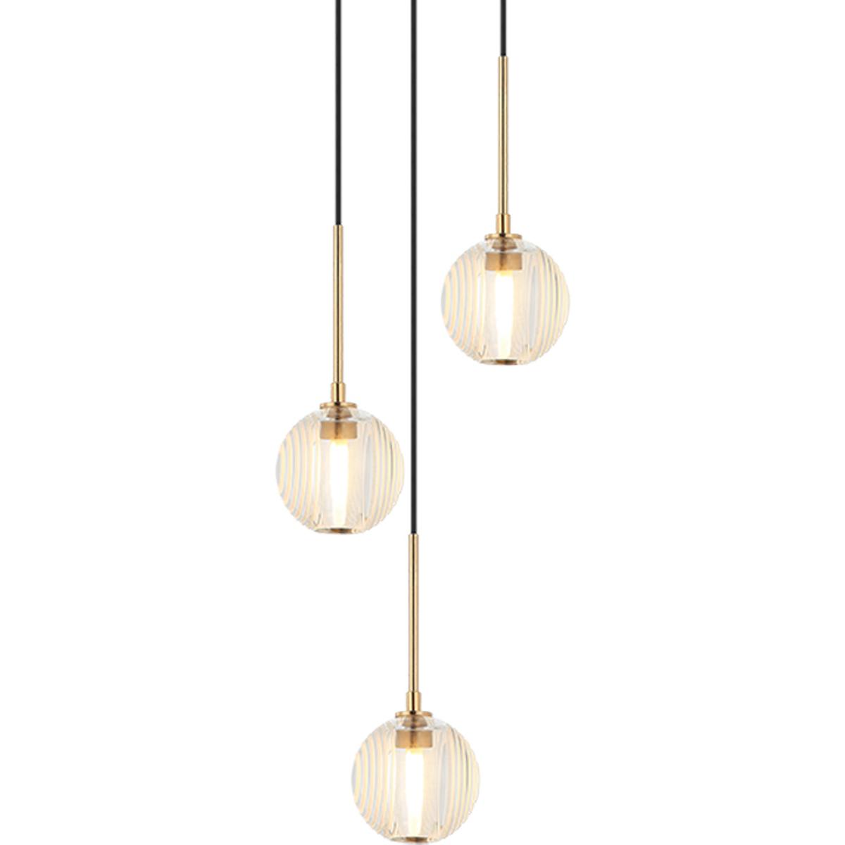 Matteo 2531293 Lighting C61603AGCL Jemyca Pendant Aged Gold Brass