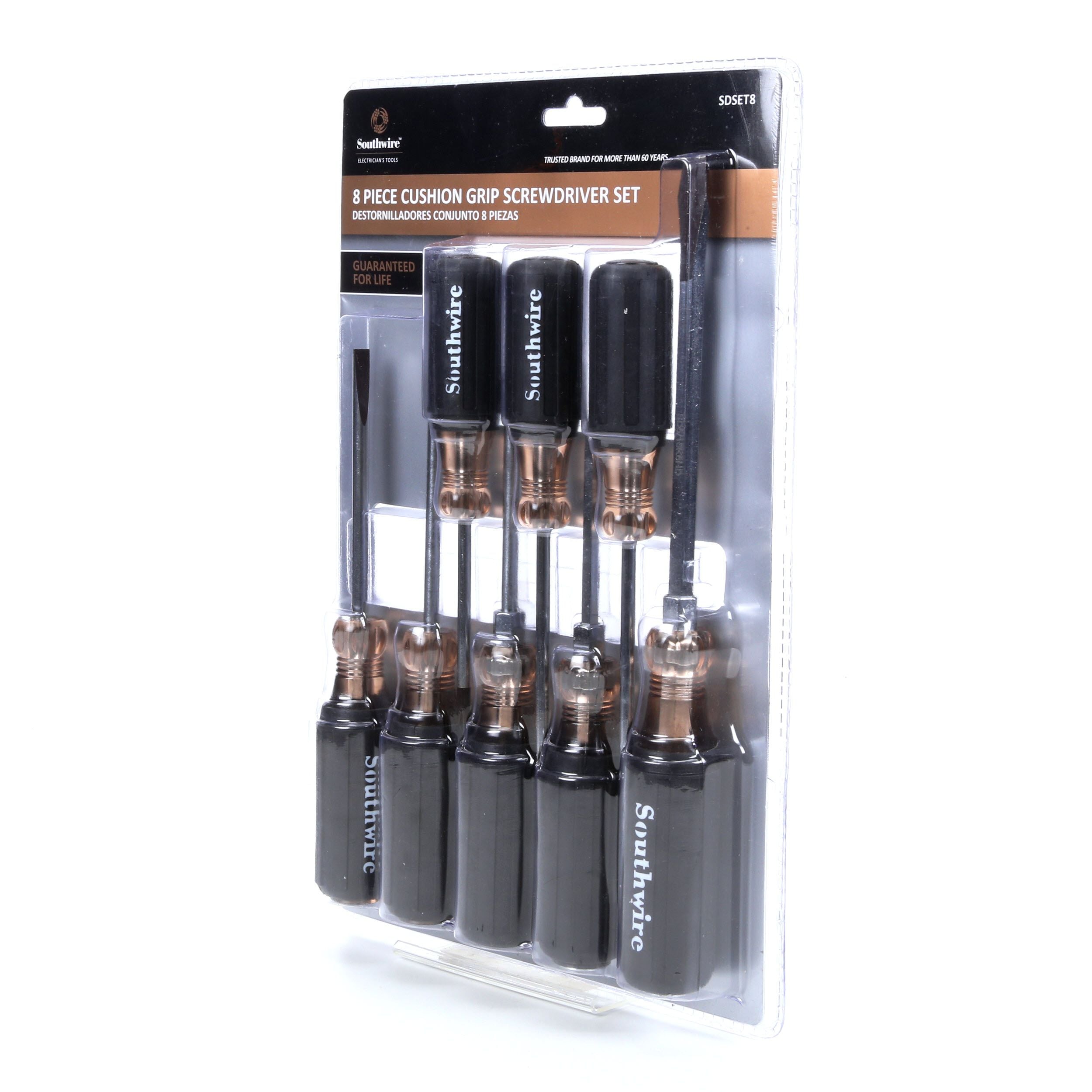 Details about   Southwire 2-pack Stubby Screwdriver Set NEW SDSET2-3