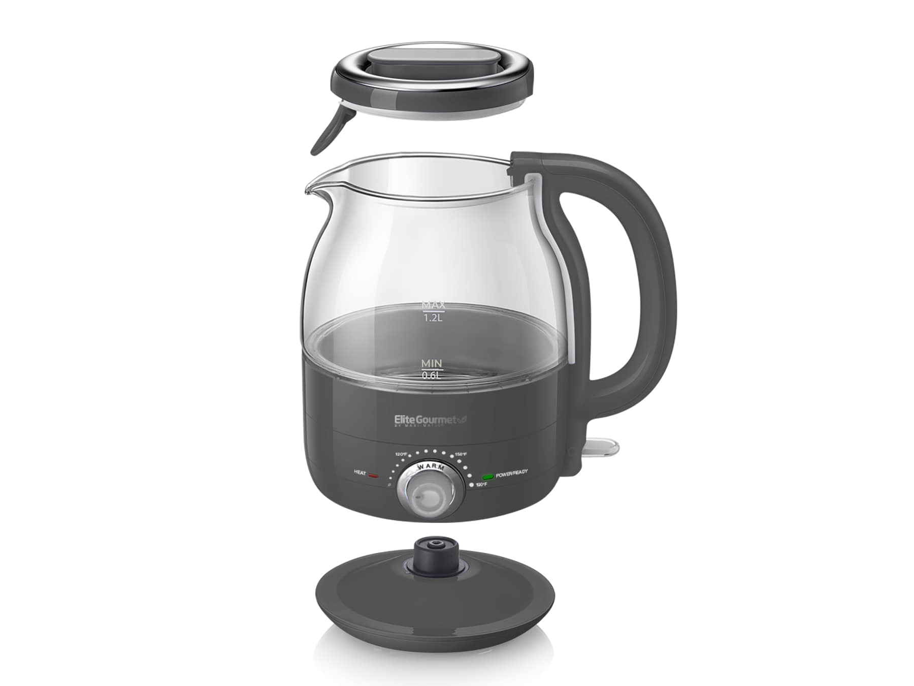 Cosori Black 2-Cup Corded Digital Electric Kettle in the Water Boilers &  Kettles department at