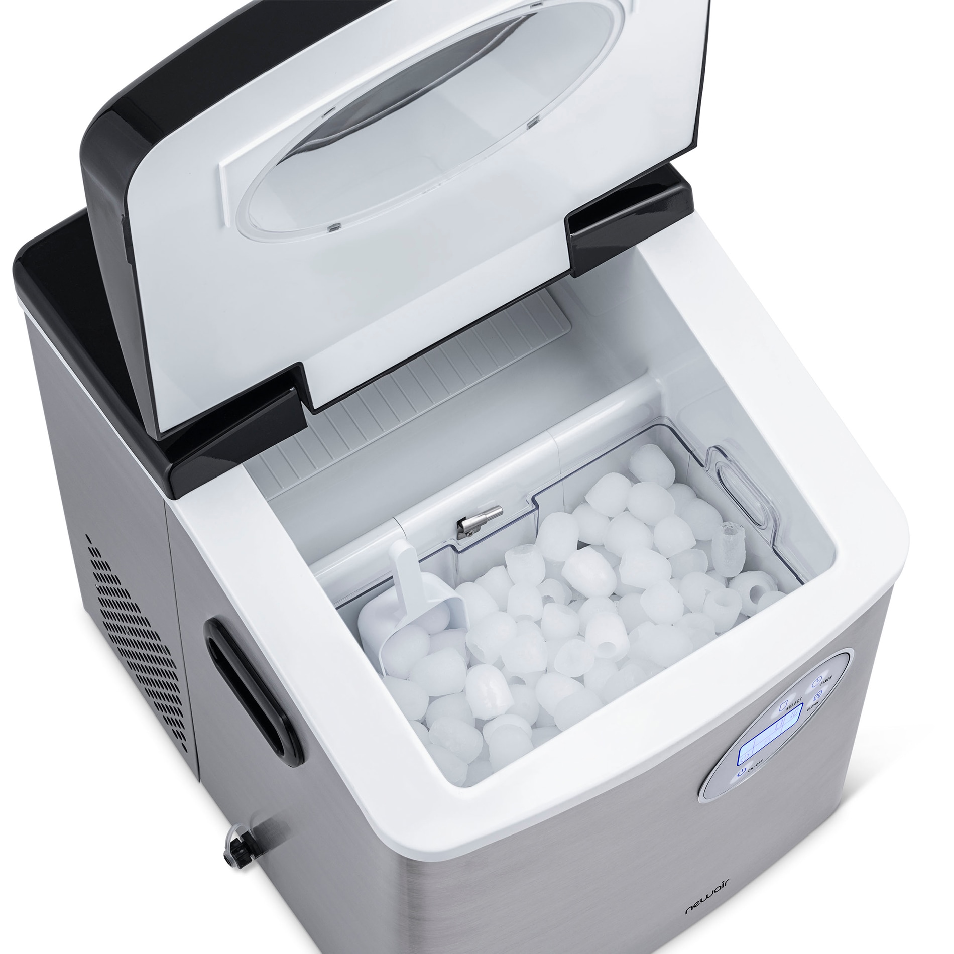 Newair, 50 lb. Portable Ice Maker, Countertop Design, 3 Bullet Ice