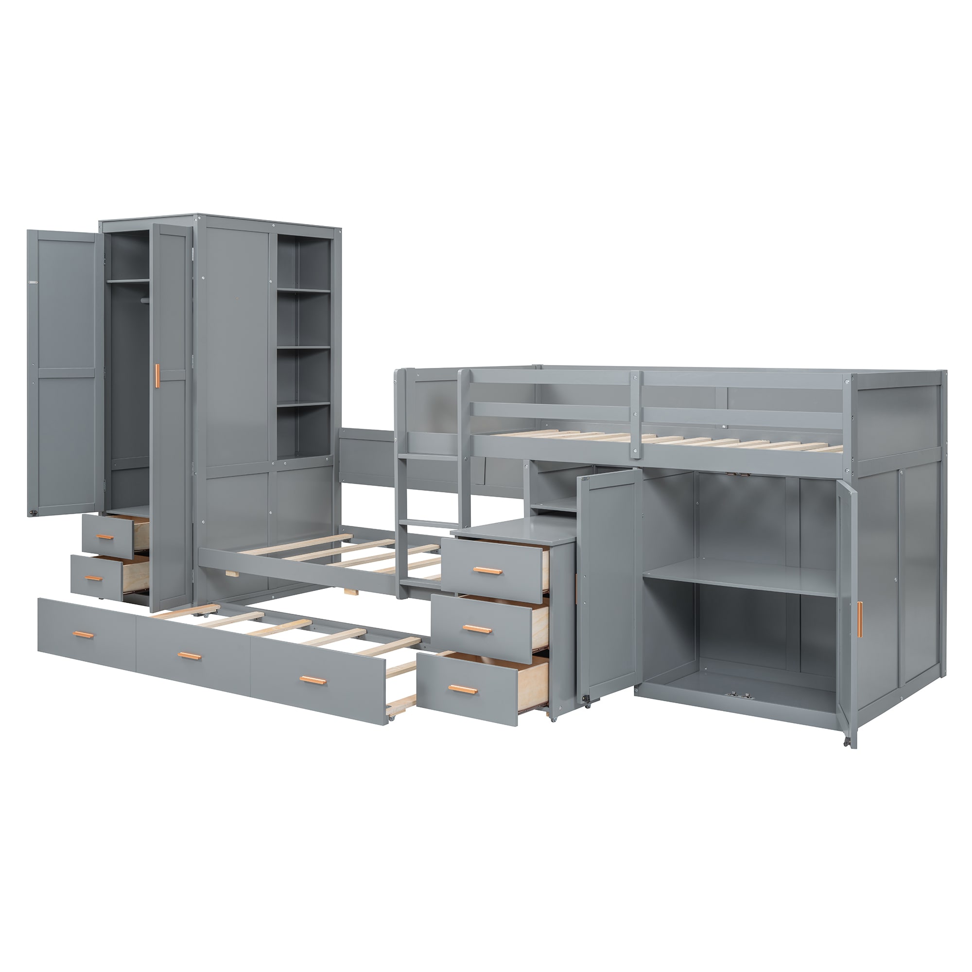 ModernLuxe LT000547AAE Bunk-Beds - View #3