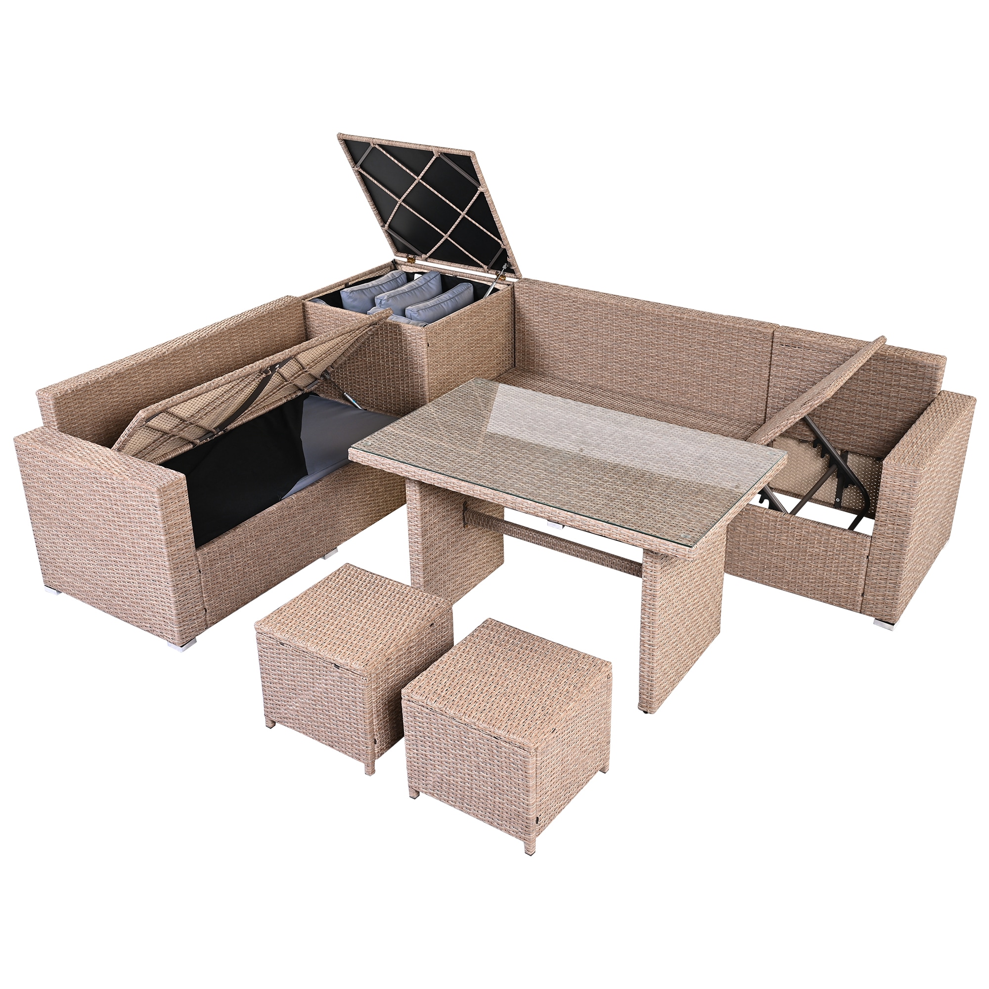 Bybafun YA0100370 Patio-Sofas-Daybeds - View #17