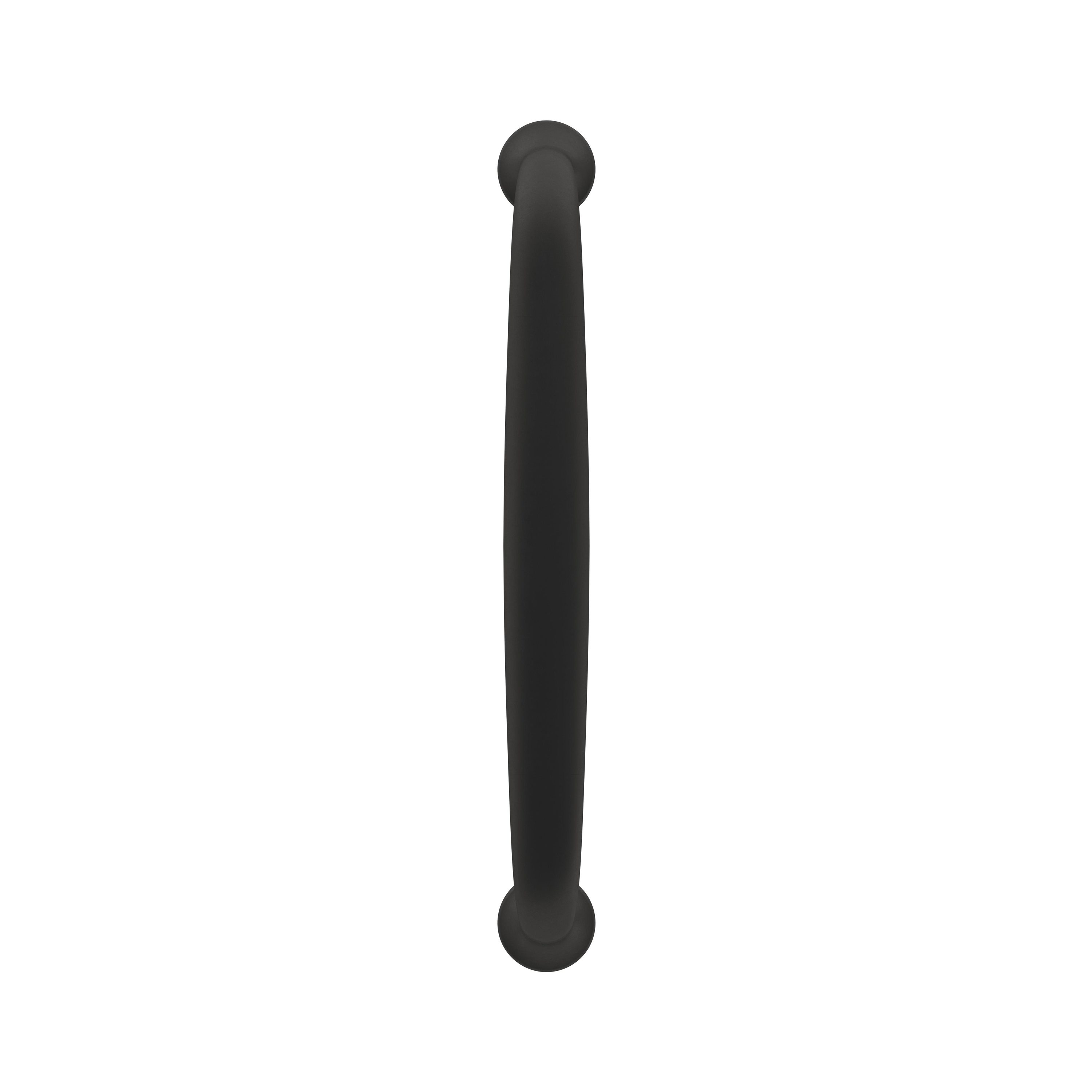 Matte Black Traditional Cabinet Bar Pull with Mounting Hardware