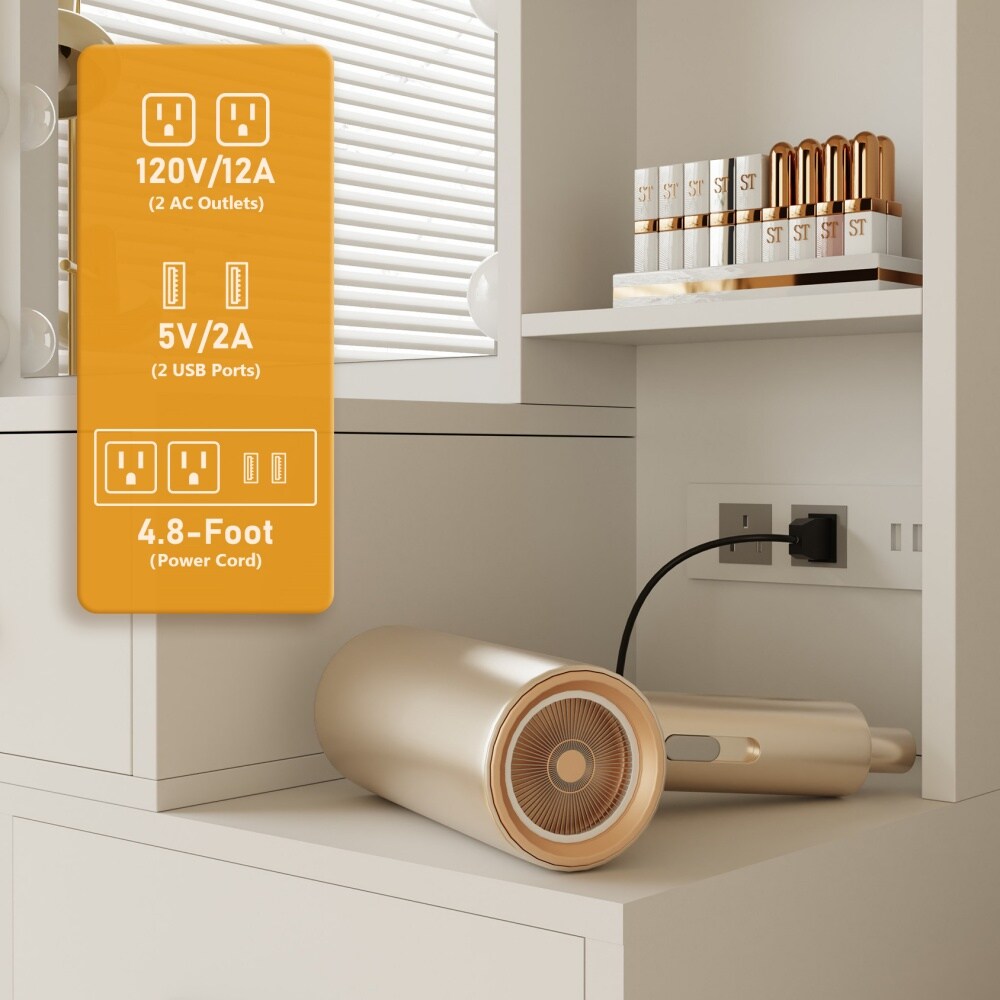 DYHOME HKVT-CC01-WH Bedroom-Vanities - View #3