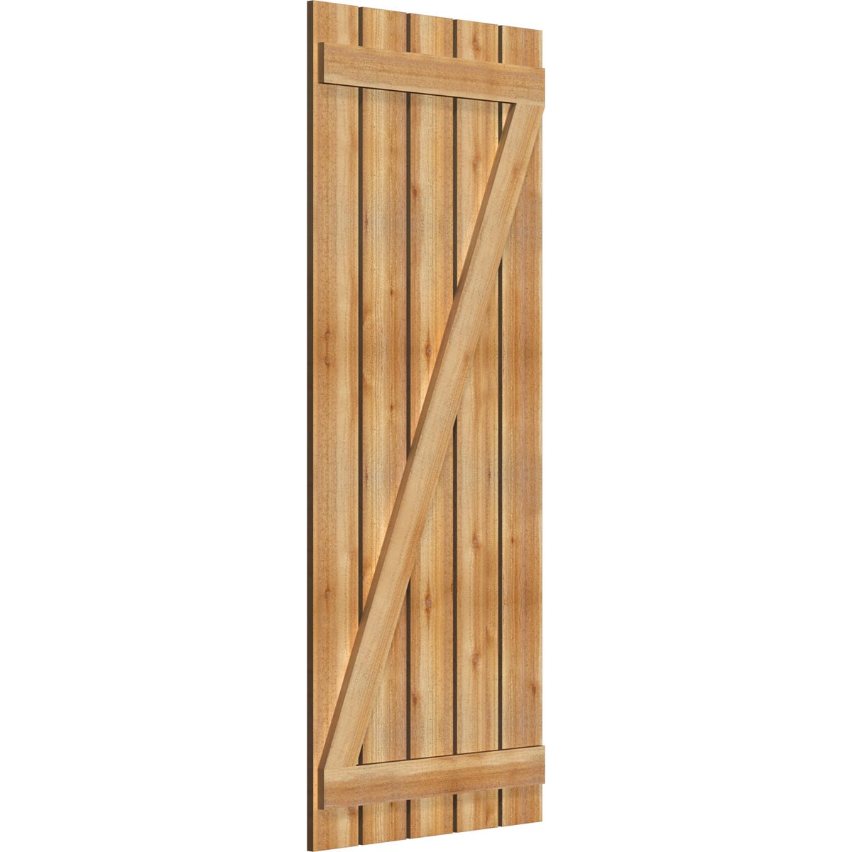 Ekena Millwork RBS06Z29X071RWR Exterior-Shutters - View #2