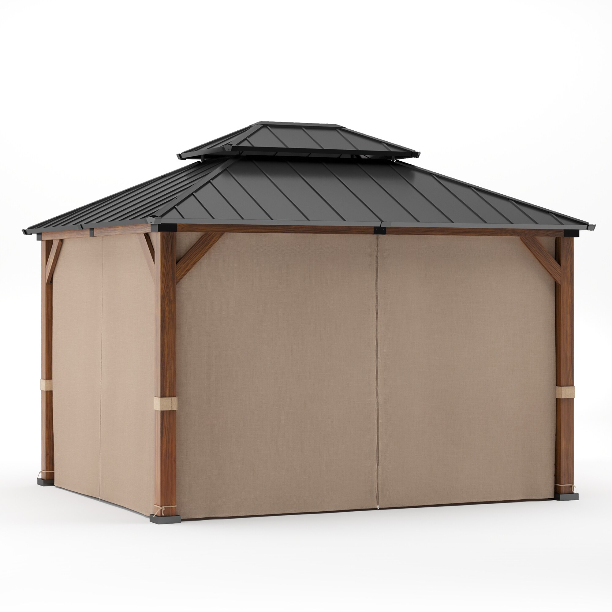 Yurevna KKLT-BR-1 Wood-Resin-Gazebos - View #7