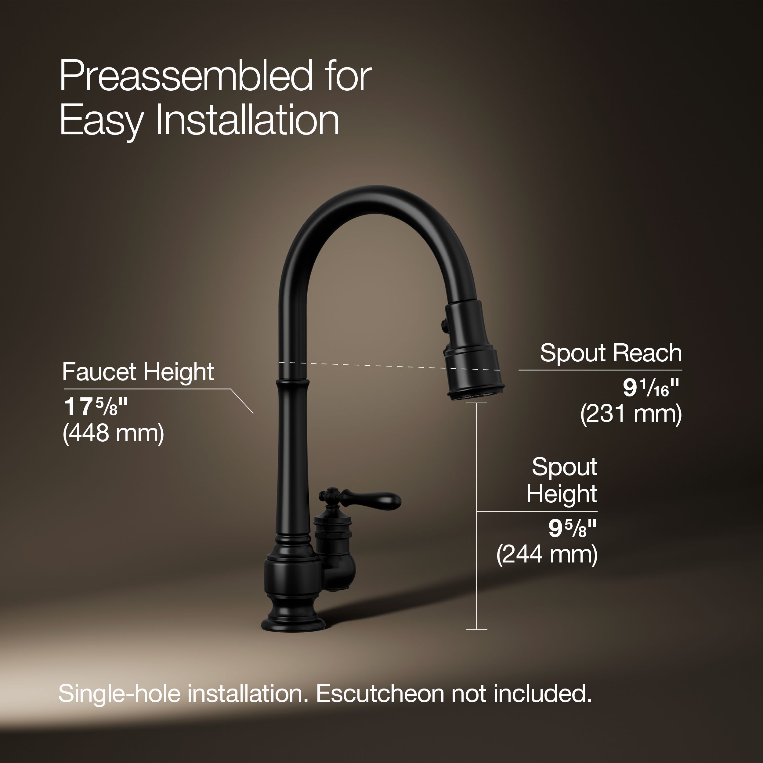 KOHLER 99260-BL Kitchen-Faucets - View #3