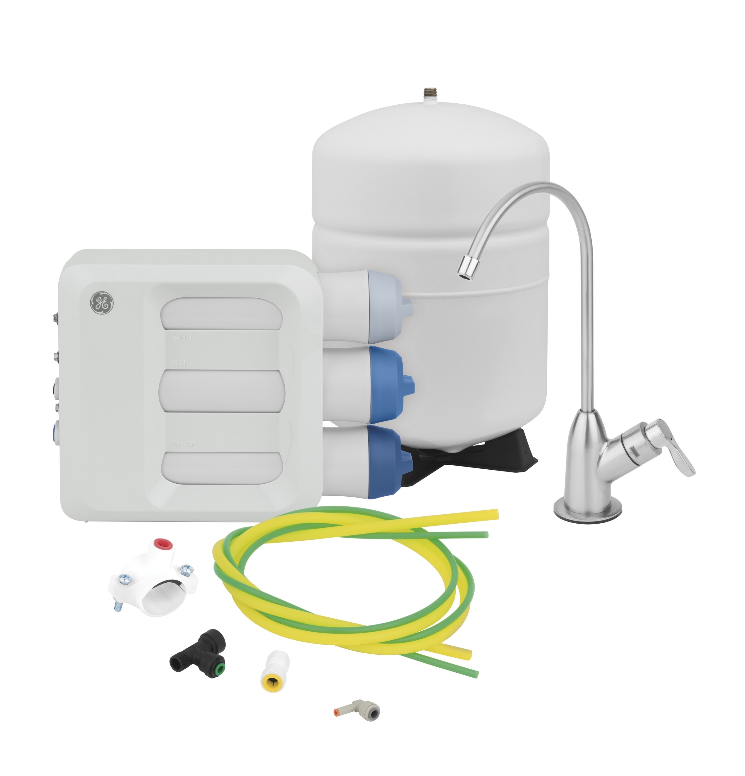 GE GXRQ18NBN Triple-stage Multi-method Reverse Osmosis Filtration System