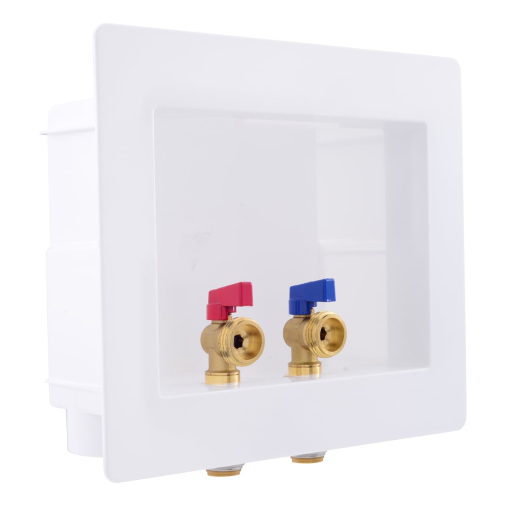 SharkBite 24763 Quarter turn ball valve Push-to-connect Washing machine Outlet Box