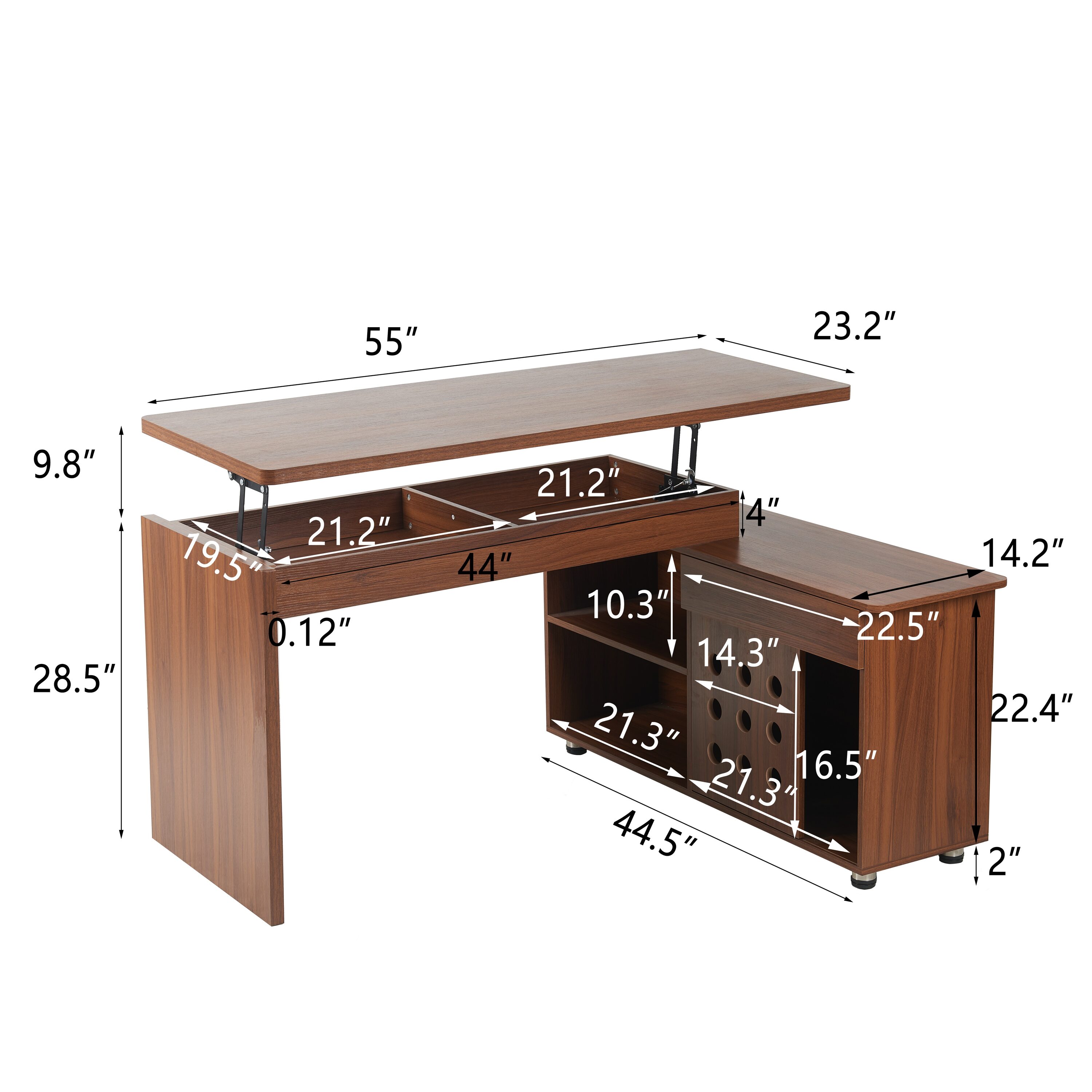 LOVMOR SF-L-N843P293669W Office-Tables - View #7