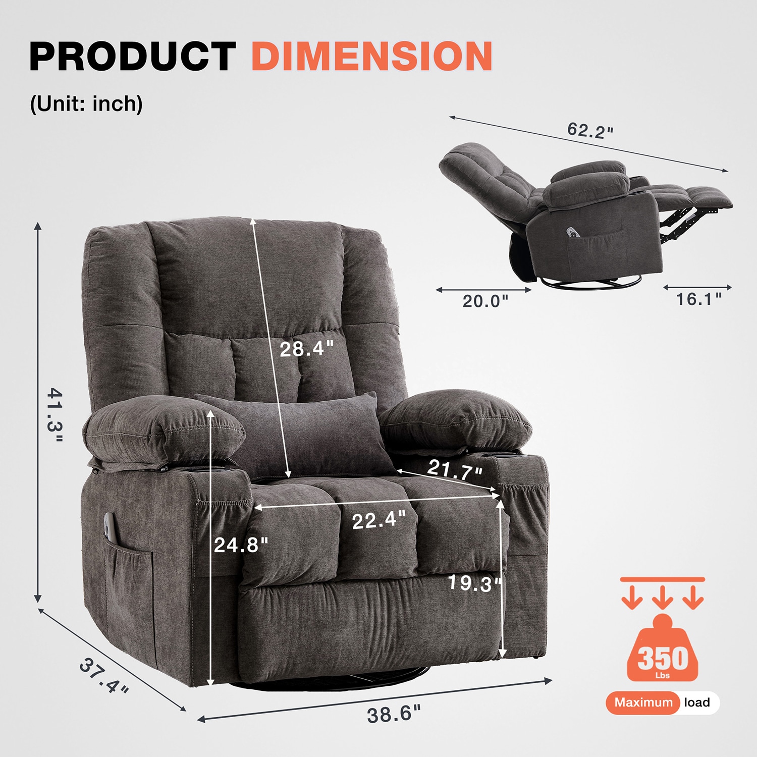 GZMR GZ-SUS0004 recliners - View #7