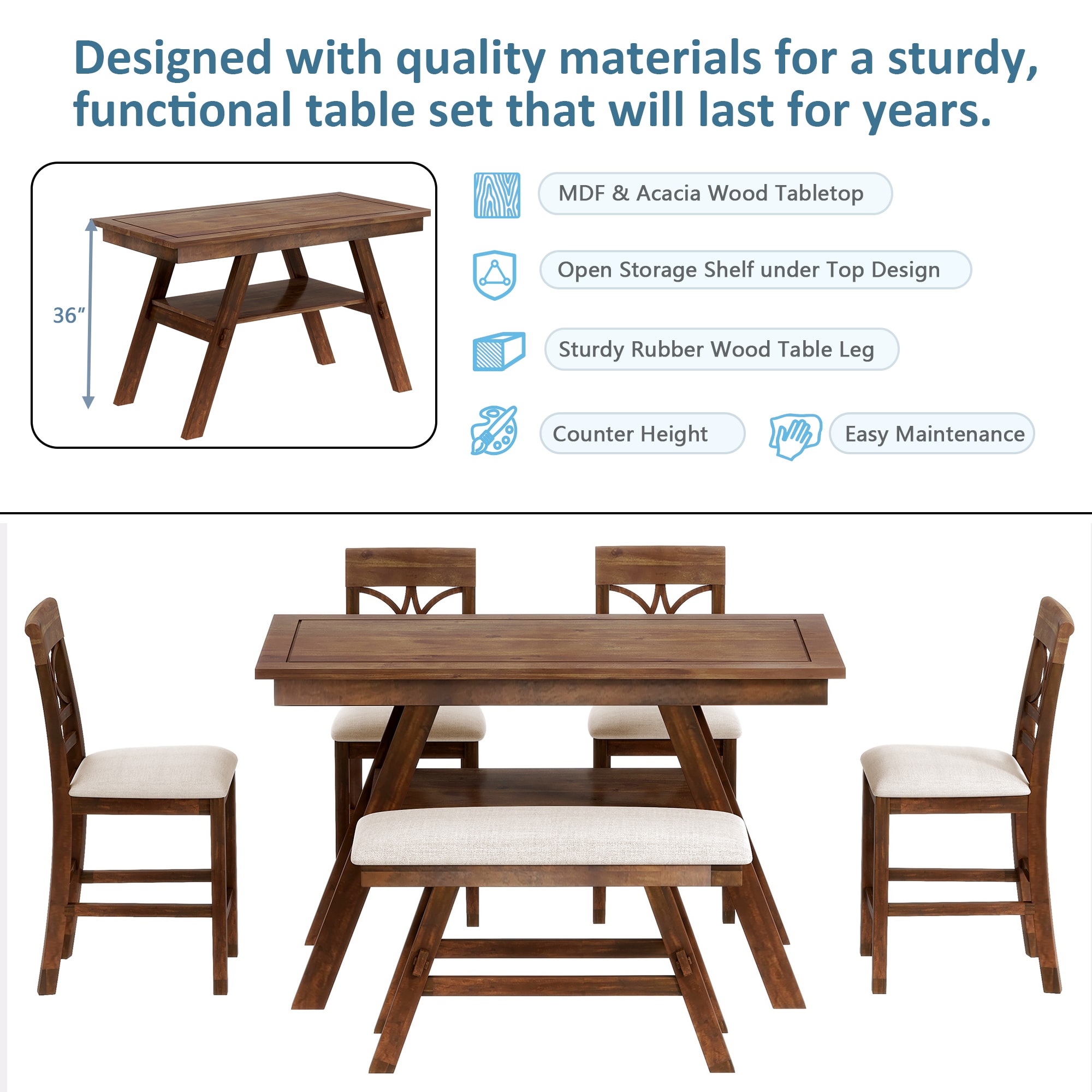 Siavonce XH57AAD Dining-Sets - View #14