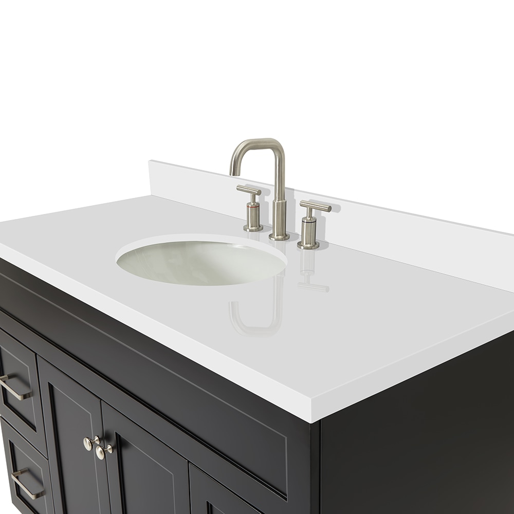 ARIEL F049SWQOVOBLK Bath-Vanity-Combo - View #12