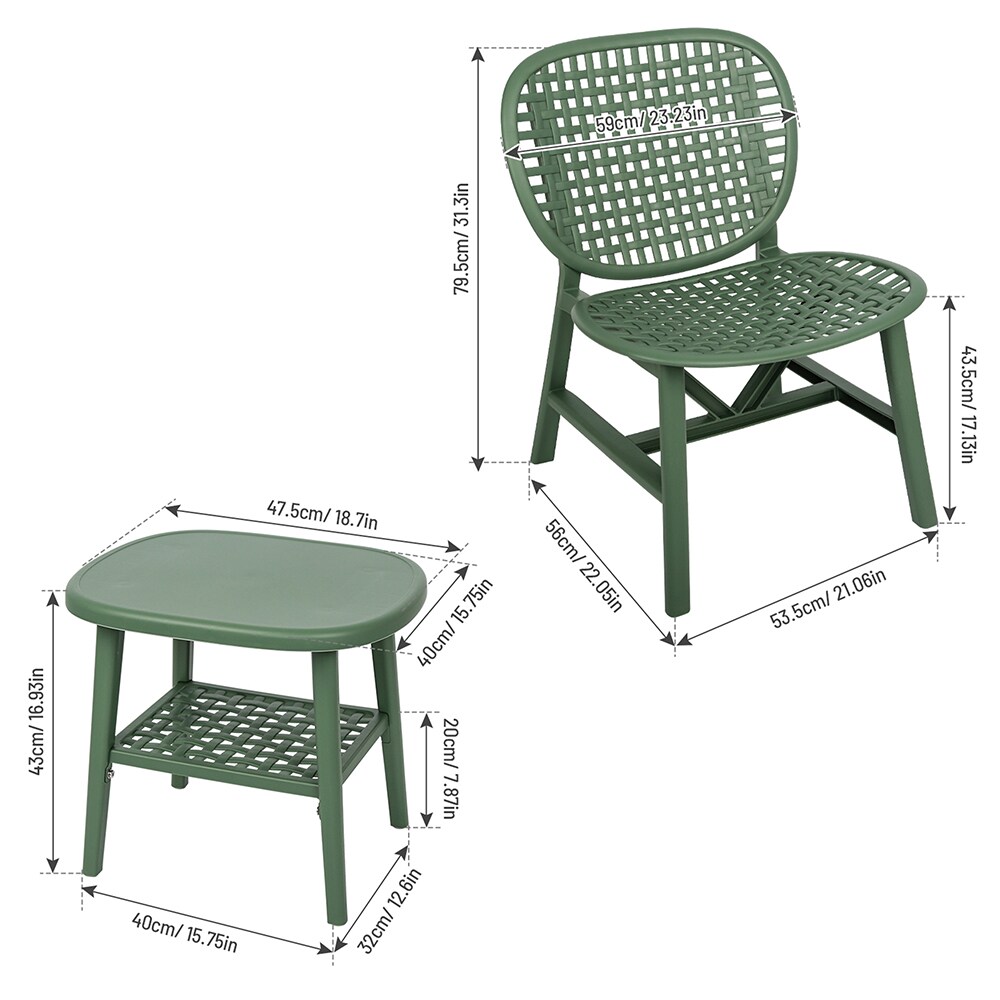 Topcraft PJTC04GR Patio-Conversation-Sets - View #9