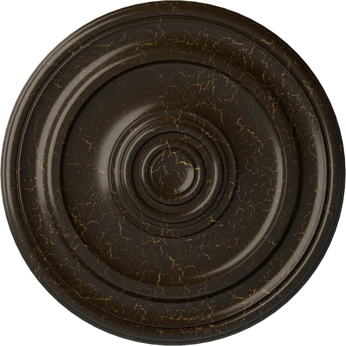 Ekena Millwork CM20KPSHC Kepler Traditional 19.75-in W x 19.75-in L Stone Hearth Crackle Polyurethane Ceiling Medallion