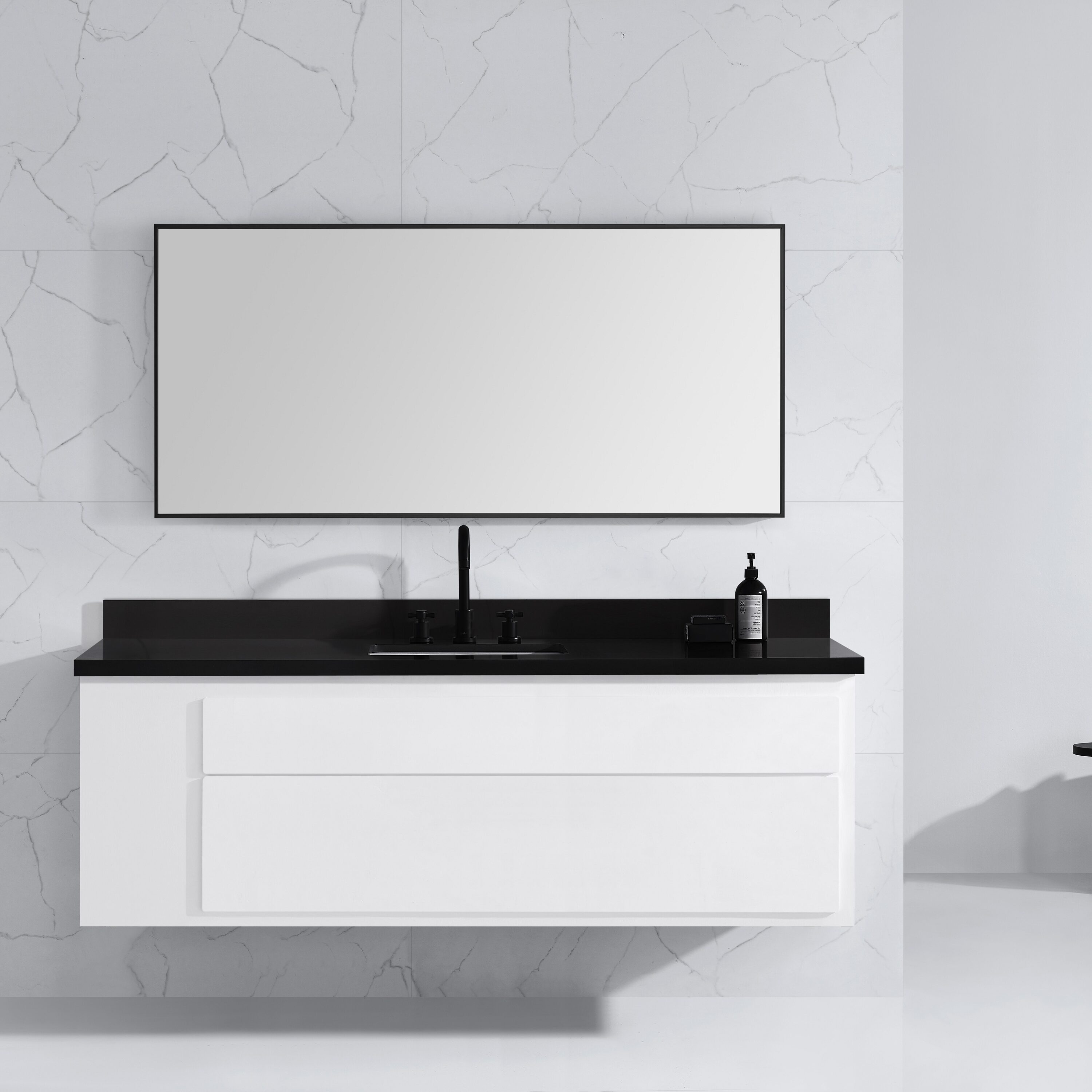 Avanity SONOMA-M59-MB Framed-Bath-Mirrors - View #3