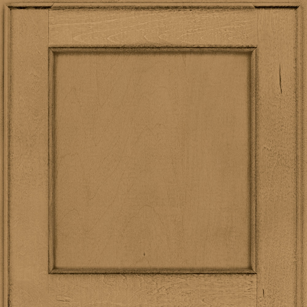 KraftMaid RDCDS,AC9M2,G99M Gentry 14.625-Inches W x 14.625-Inches H Barley Stained Maple Kitchen Cabinet Sample (Door Sample)
