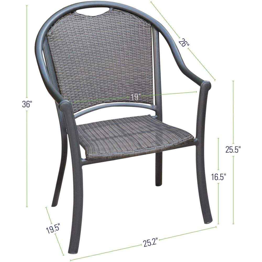Hanover BAMDN3PCS Patio-Conversation-Sets - View #12