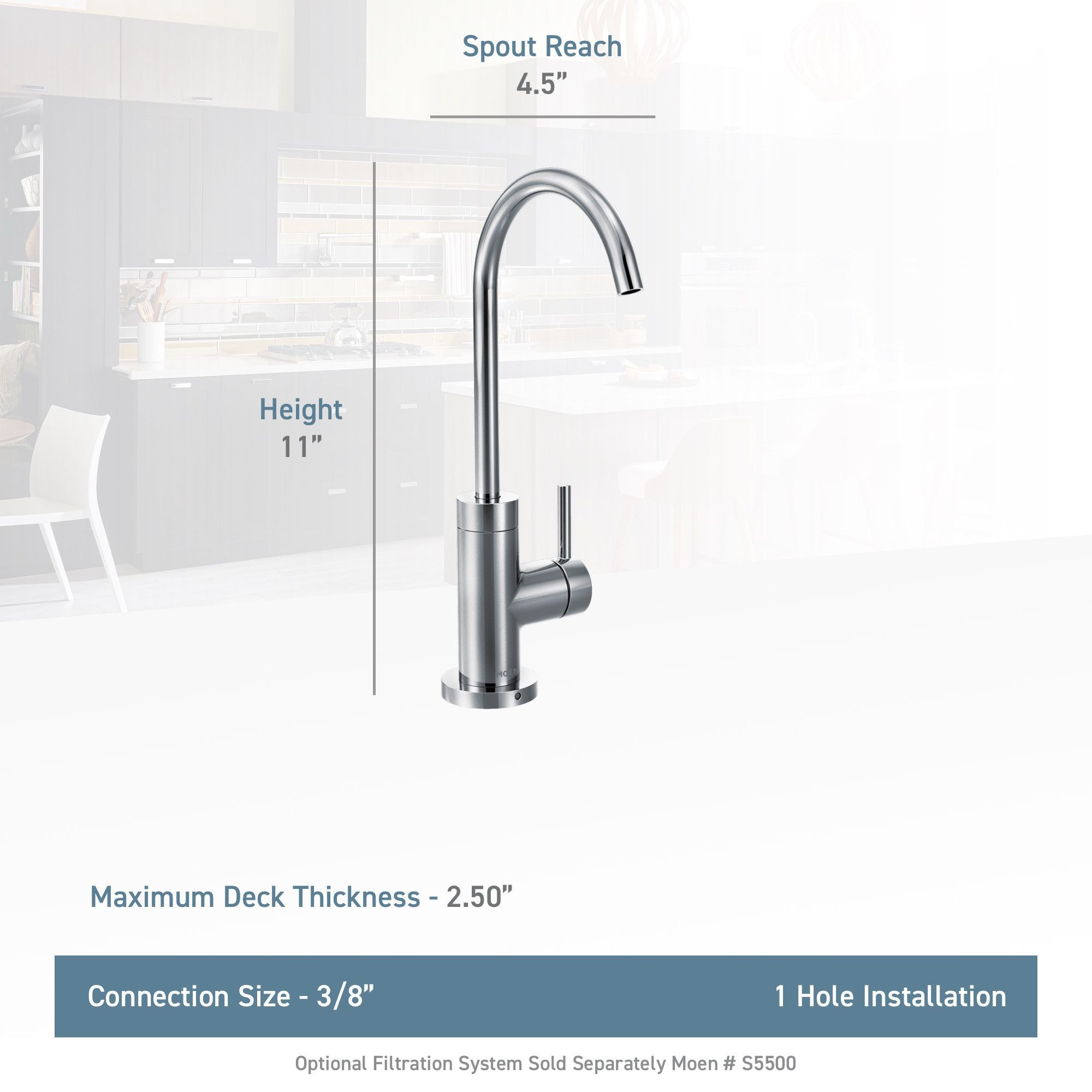 Moen S5530BL Kitchen-Faucets - View #4