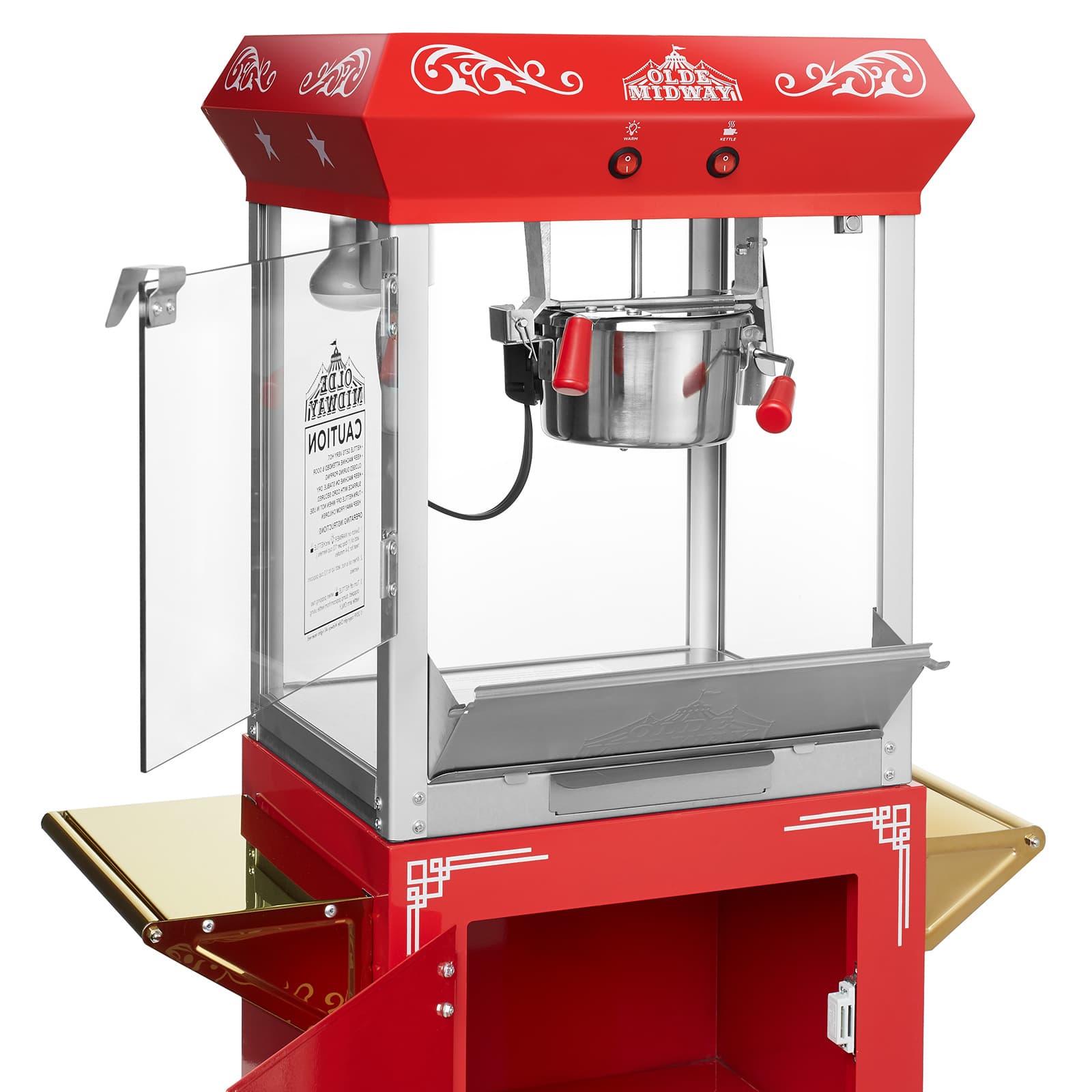 Olde Midway CON-POP-650-RED Popcorn-Makers - View #3