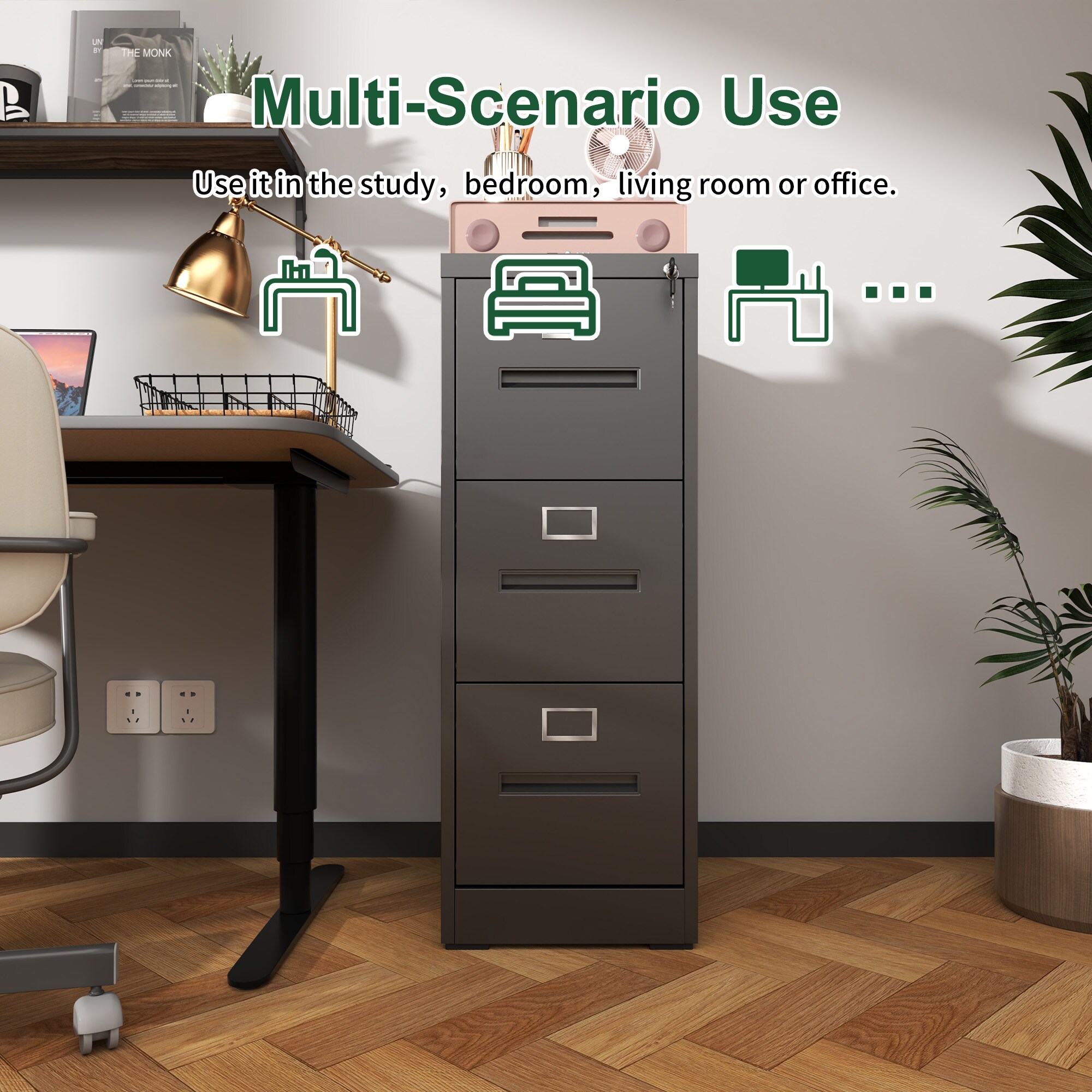 Kahomvis O4-QPMAKE-11 Storage-Cabinets - View #7