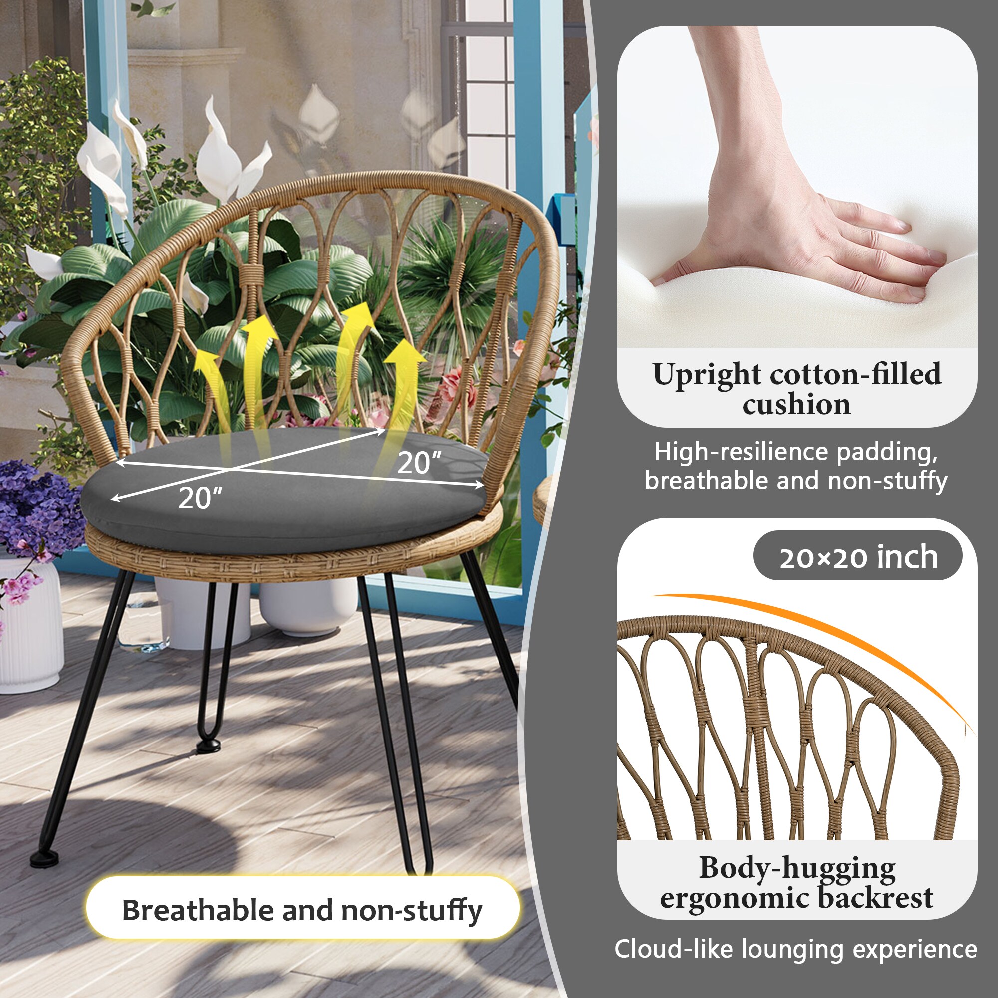 GDFStudio 341600 Patio-Conversation-Sets - View #16