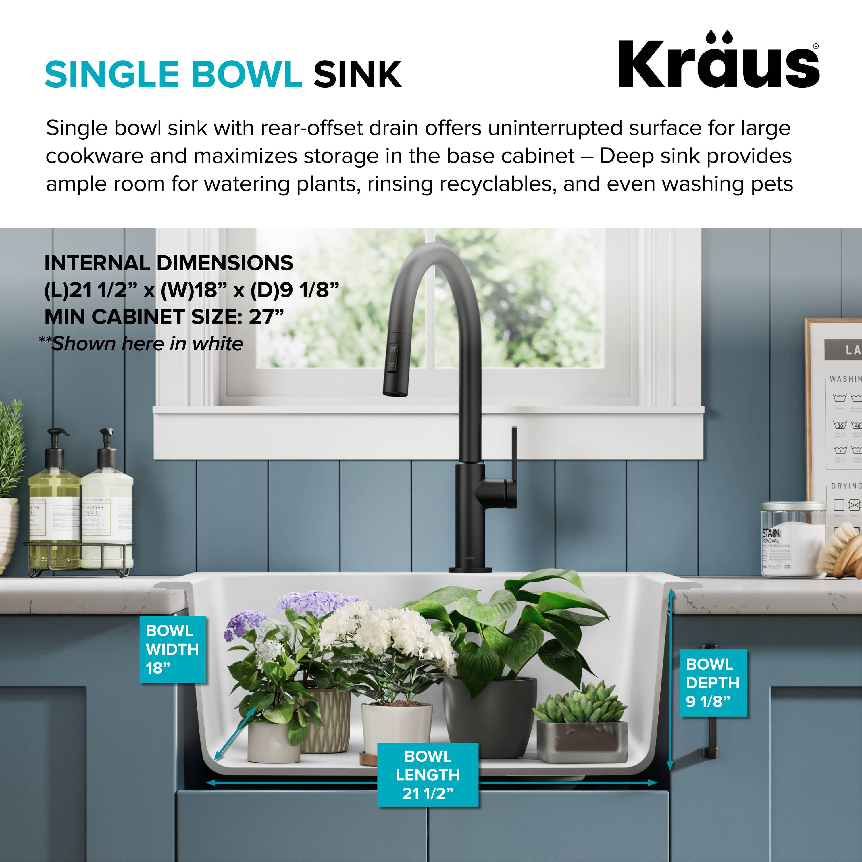 Kraus KGD-441GREY Kitchen-Sinks - View #5