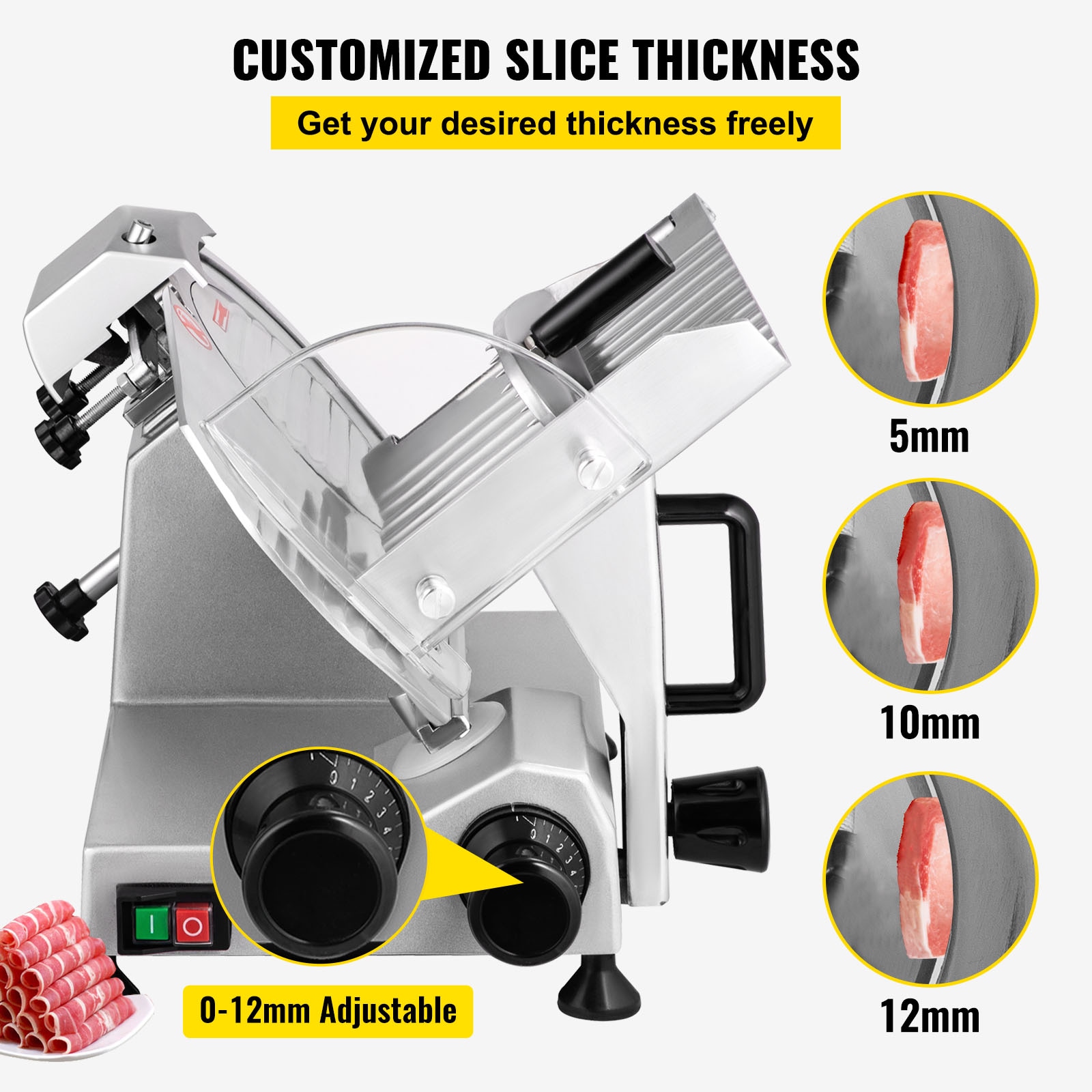 VEVOR SCSYDRQPJ24002501V1 Food-Slicers - View #4