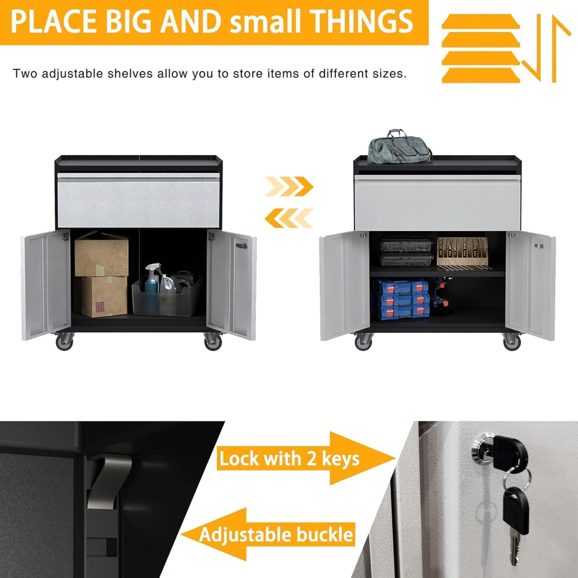 Der Rose LMXPTH-333V-0902WCNV Utility-Storage-Cabinets - View #5