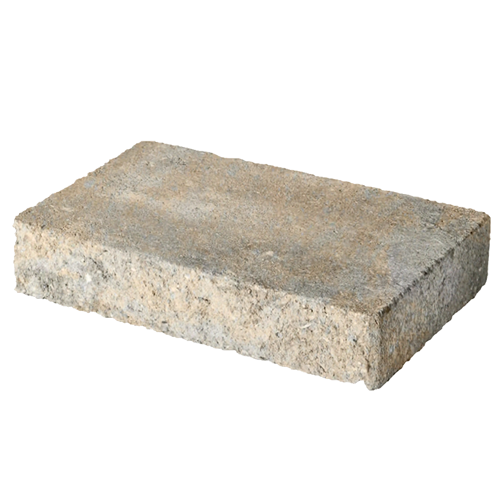 Pavestone 4-in H x 18-in L x 13.5-in D Tan Blend Concrete Retaining wall cap #83123